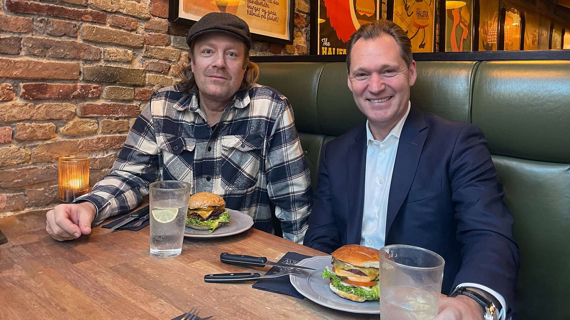 Nyt makkerpar i spidsen for burgerkæden Halifax, hvor stifter