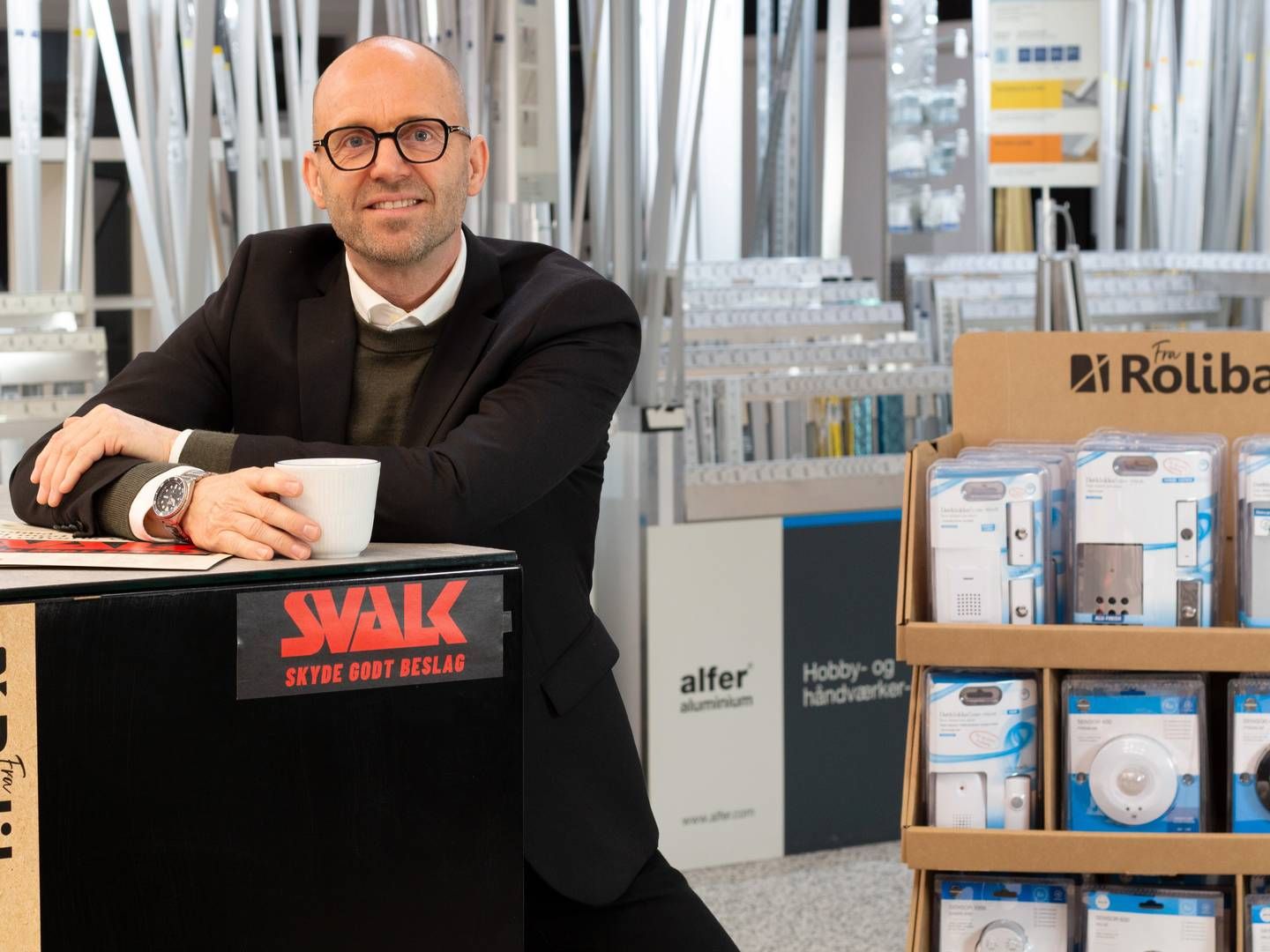 Niels Sunke er adm. direktør for Roliba, der udvider forretningen med nyt opkøb. | Foto: Rene Holst