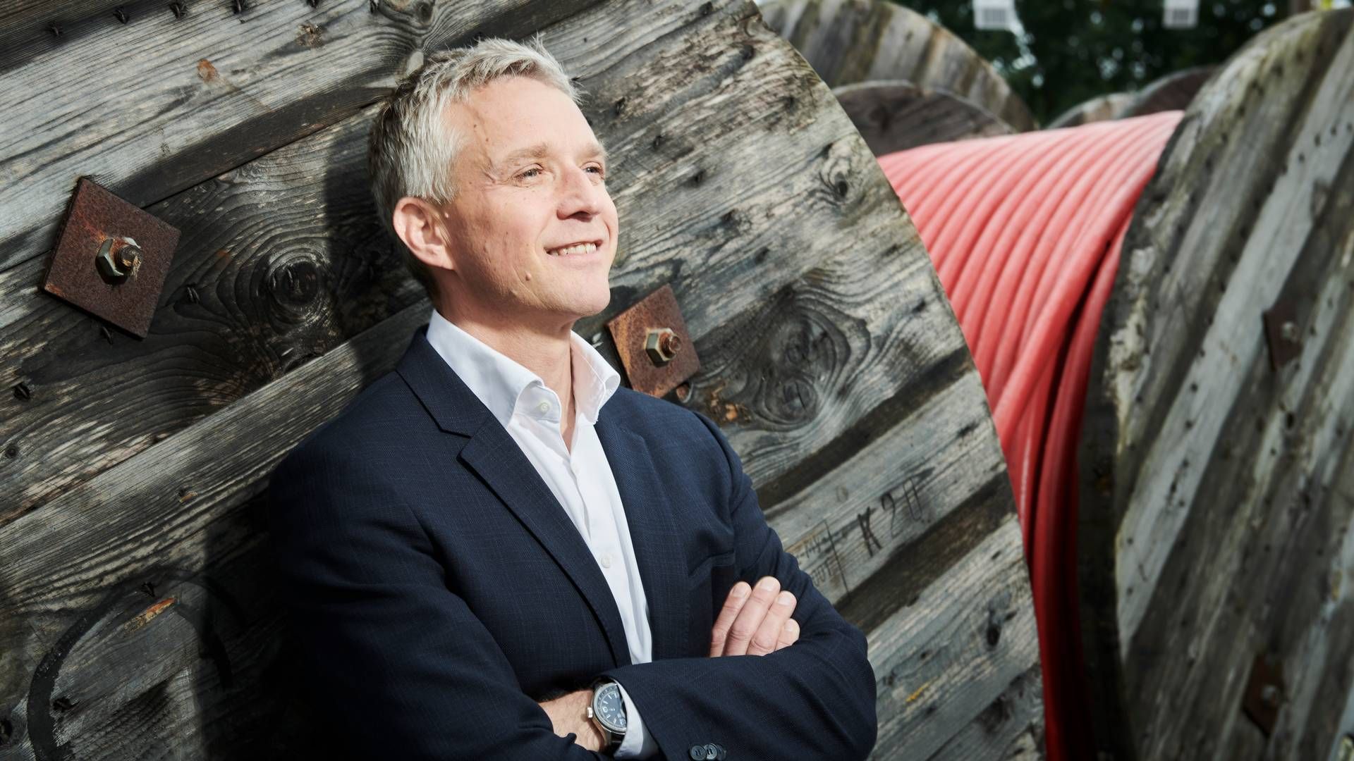 ”Vi er ikke så dårlige til fusioner,” siger Claus Flyger Pejstrup. Nu venter det store arbejde med at integrere Telia Danmark i Norlys. | Foto: PR
