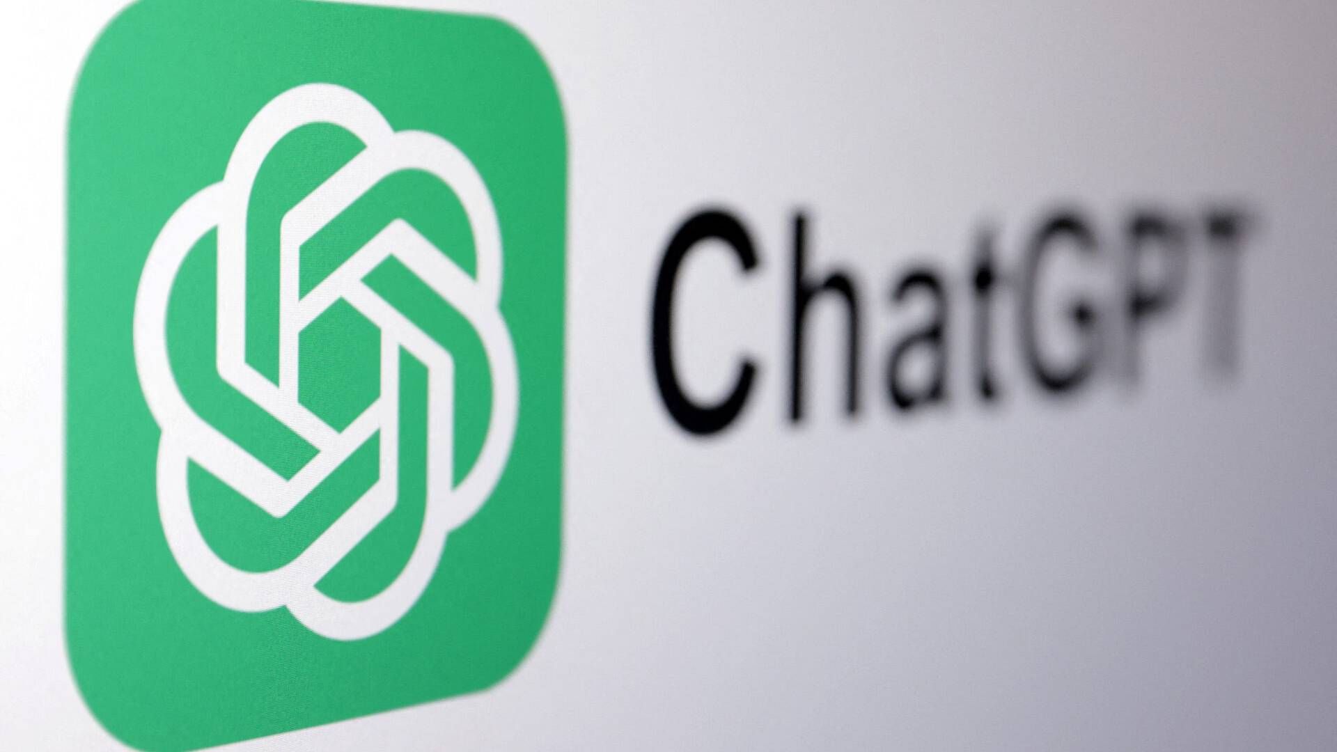 OpenAI er selskabet bag chatbotten ChatGPT, som tog verden med storm under lanceringen i november 2022. ChatGPT er en kunstig intelligens specialiseret i dialog. | Foto: Dado Ruvic/Reuters/Ritzau Scanpix