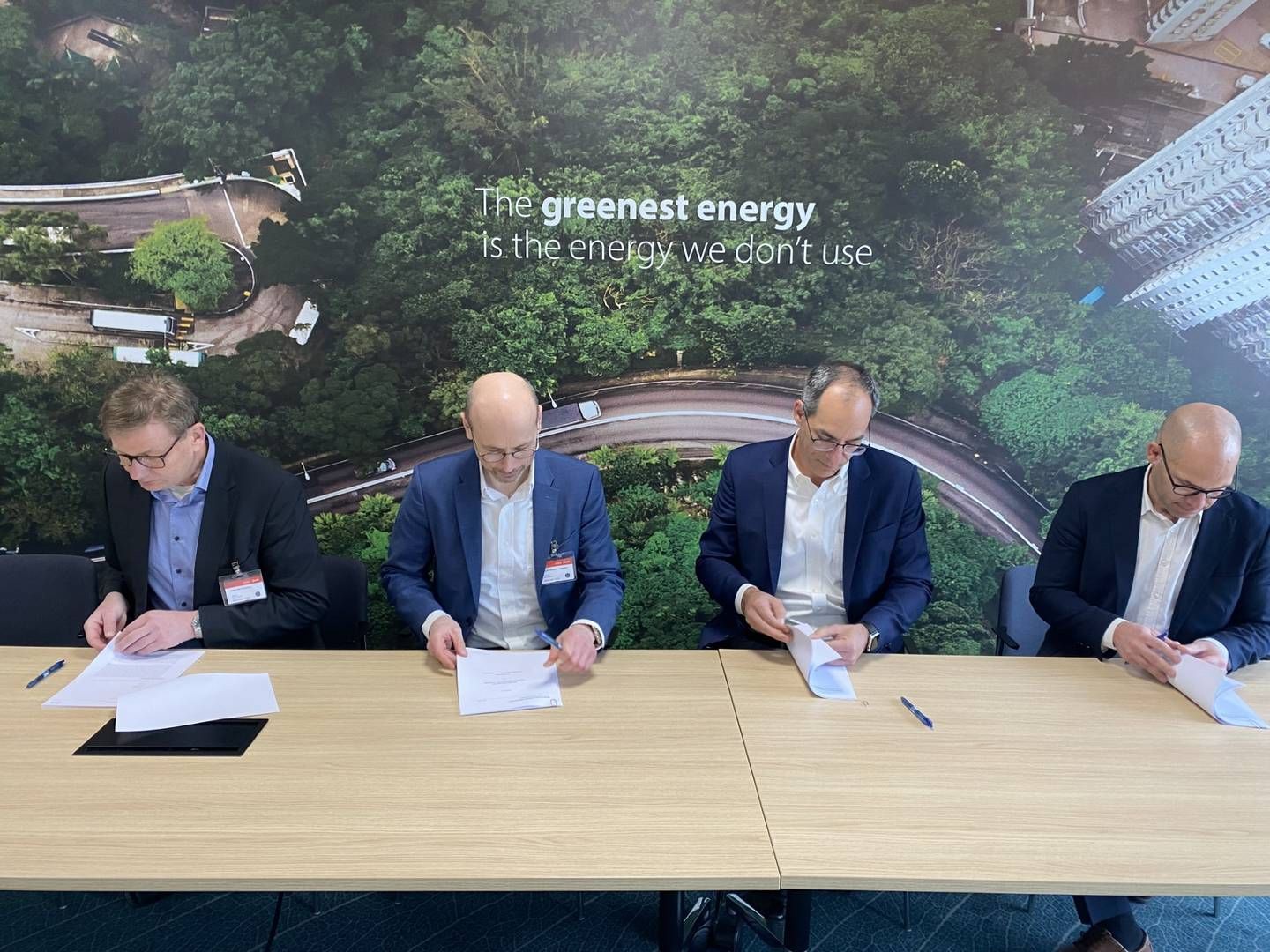 Danfoss og Stiesdal underskrev samarbejdsaftalen i Kolding.