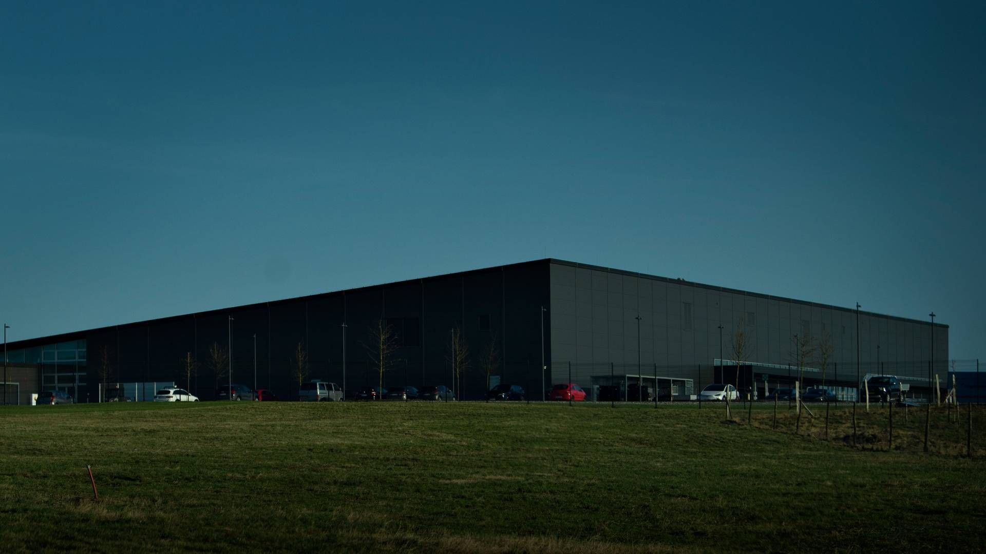 Datacentret nær Viborg skal efter planen levere overskudsvarme til kommunen i løbet af 2024. | Foto: Brian Karmark/Ritzau Scanpix