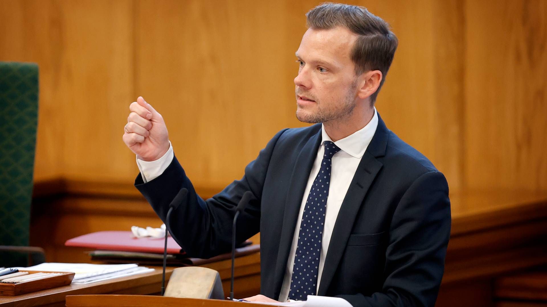 Justitsminister Peter Hummelgaard (S). | Foto: Jens Dresling