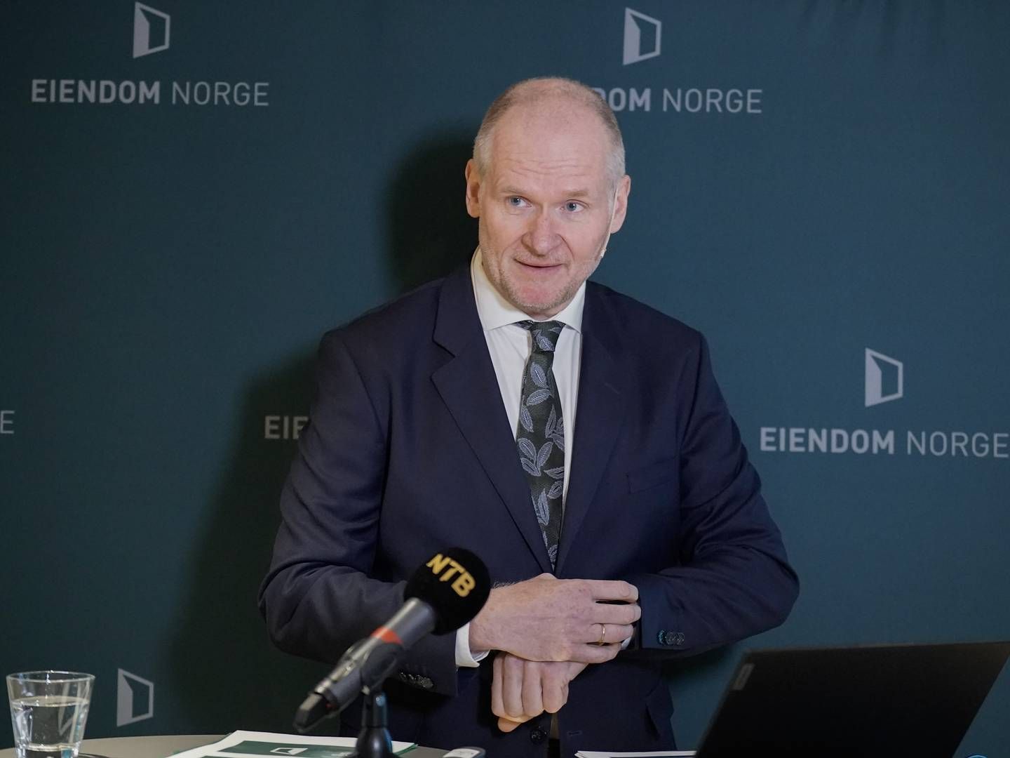 SER ENDA HØYERE LEIEPRISER: Administrerende direktør Henning Lauridsen i Eiendom Norge | Foto: Stian Lysberg Solum / NTB
