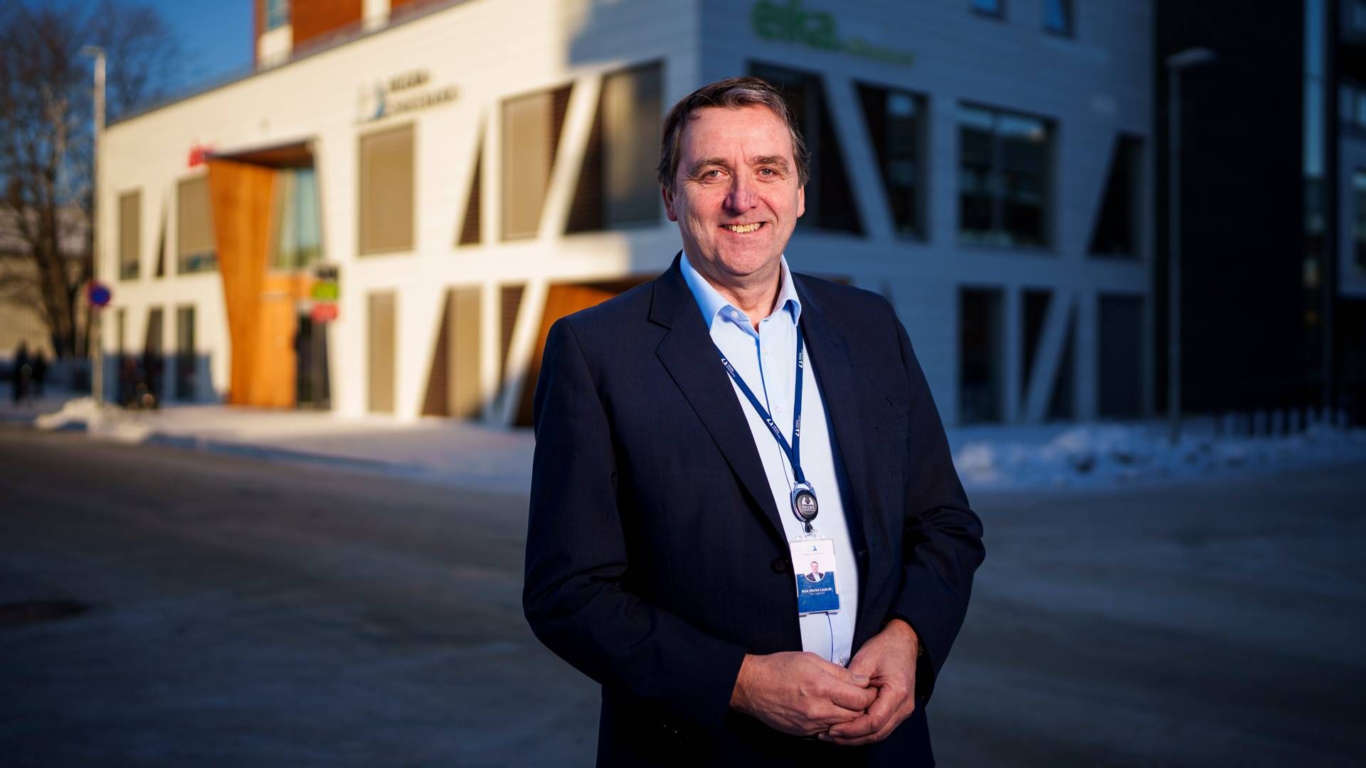 DYRTID: Administrerende banksjef i Hegra Sparebank, Arne Martin Laukvik, er godt fornøyd med resultatet for 2023. | Foto: Hegra Sparebank