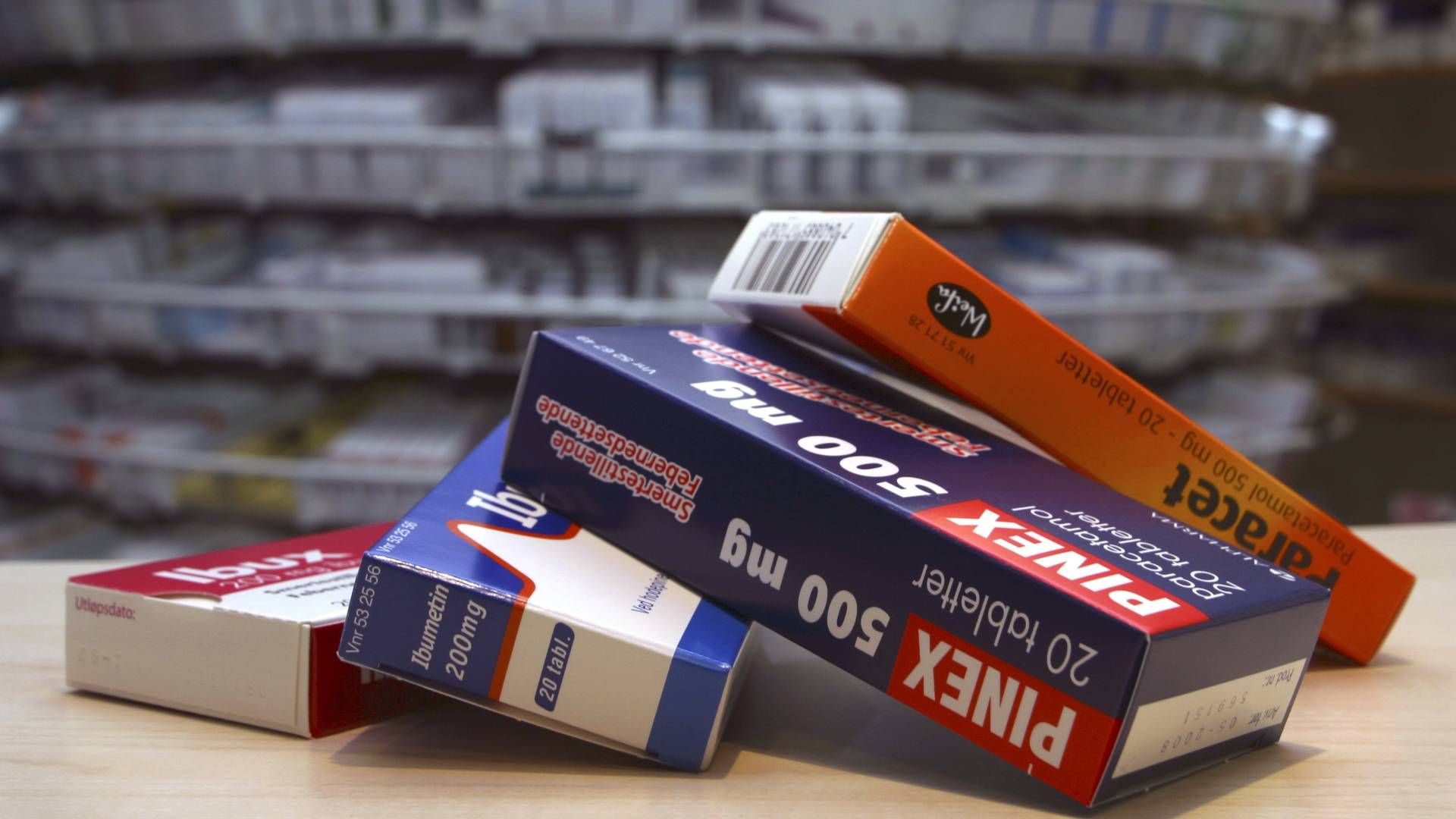 Leger, farmasøyter og tannleger foreslår å stoppe salg av ibuprofen utenfor apotek. | Foto: NTB