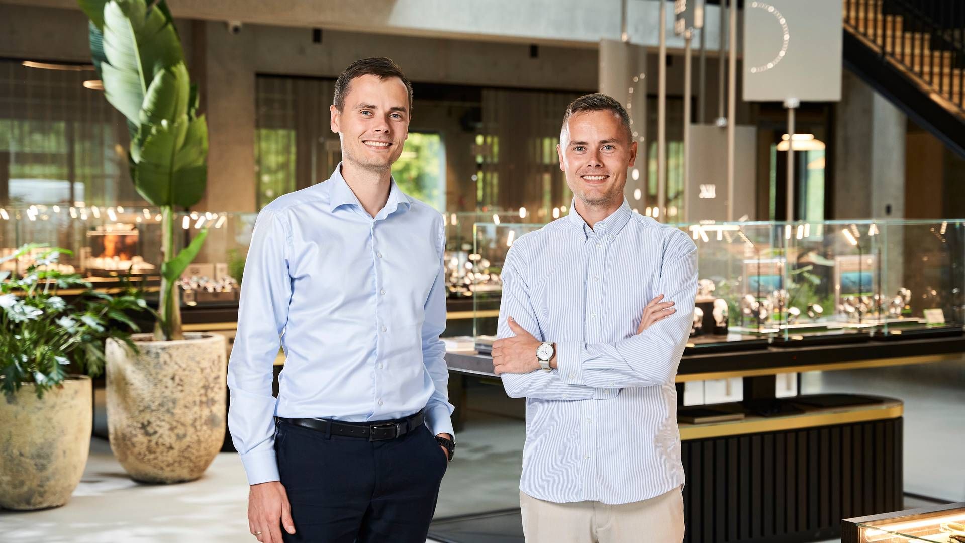 Tvillingerne Kasper og Mikkel Dissing står sammen i spidsen for Ditur, som har fuld gang i væksten i Skandinavien og Tyskland. | Foto: Ditur/pr