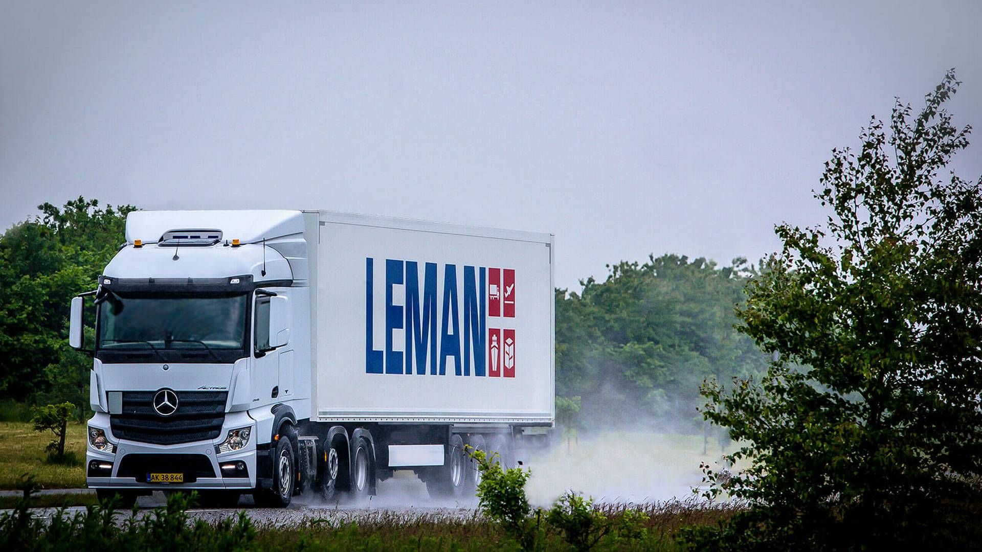 Leman har leveret varer med lastbiler gennem Sverige og via havnen i Stockholm til Helsinki, mens der var strejke i Finland. | Foto: Leman / PR