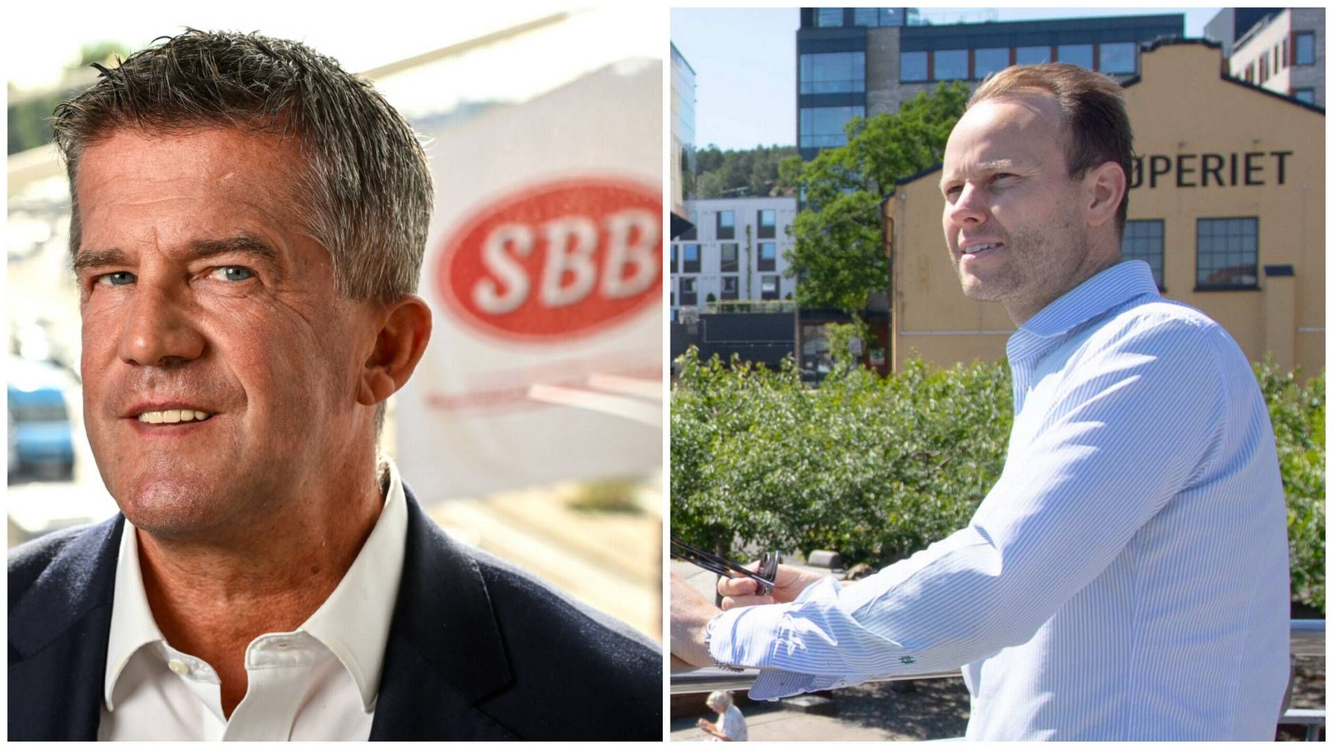 NY LEDER: Ilija Batljan blir midlertidig toppsjef i Public Property Invest, som i dag ledes av Morten Kjeldby. Selskapet forbereder seg nå på børsnotering. | Foto: Anders Wiklund/ TT / NTB. Frank Hesjedal. Collage: EiendomsWatch