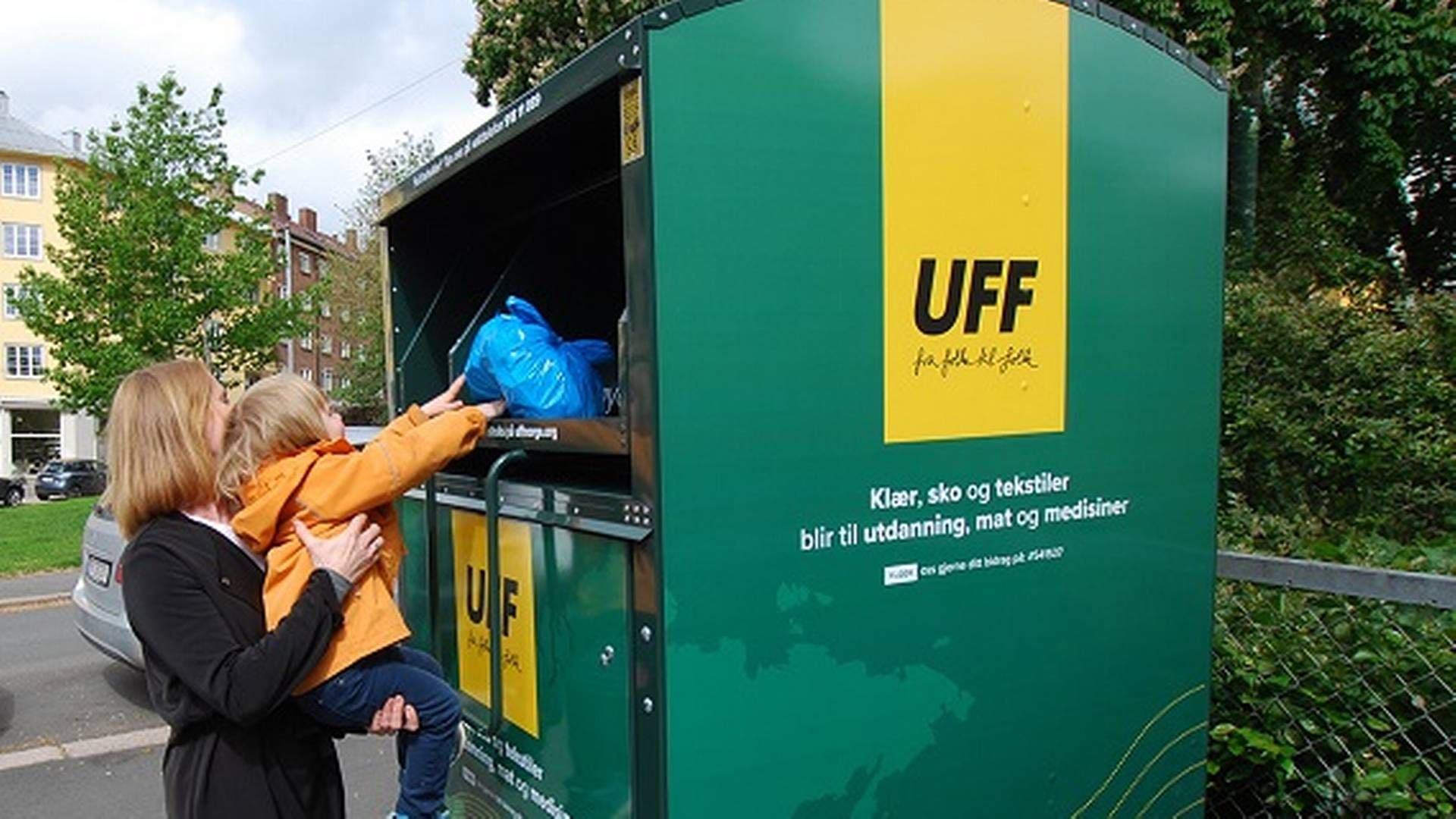 UFF mener det fortsatt kastes altfor mye tekstiler. | Foto: UFF Pressebilde