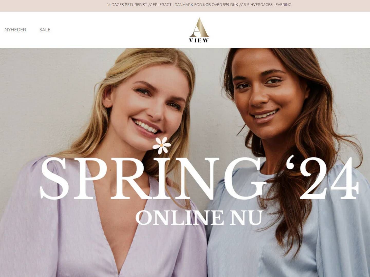 A-View blev stiftet af Jakob Bording i 2019, og selskabet sælger i dag sine kollektioner i Danmark og udlandet via eksempelvis Magasin, Boozt, About You og egen webshop. | Foto: Udklip af A-view.dk