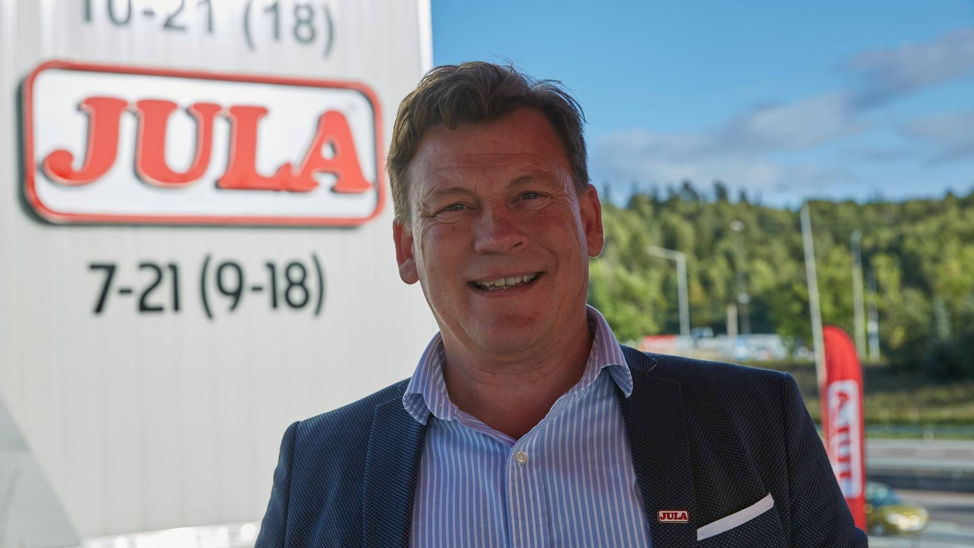 Administrerende direktør i Jula Norge, Johnny Albøge. | Foto: Jula