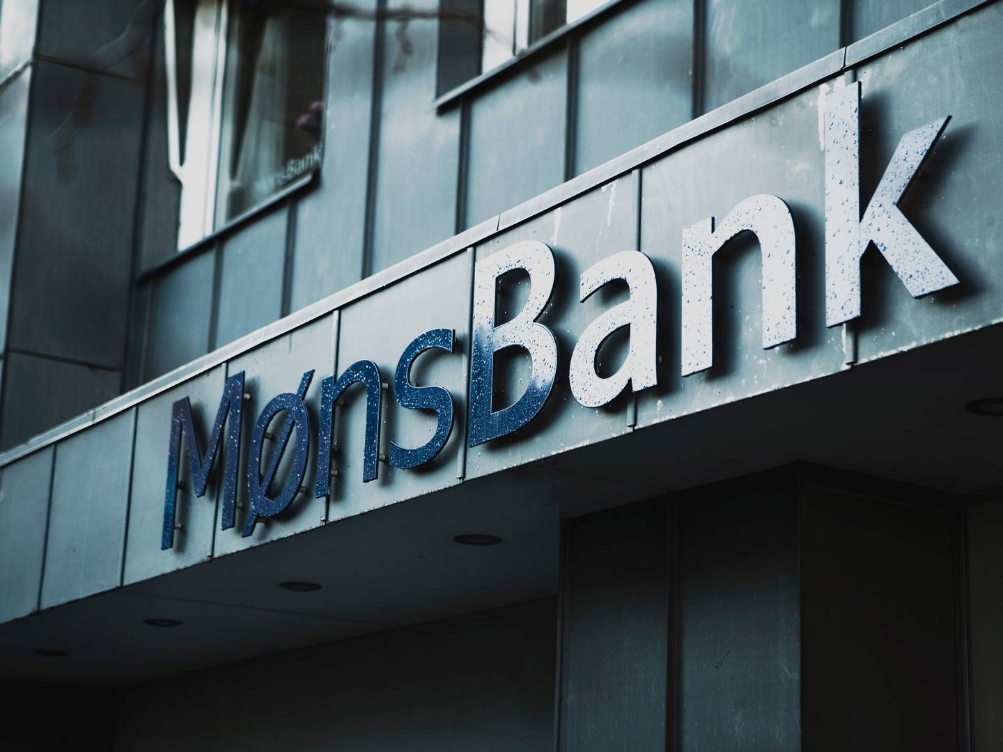 Møns Bank har hjemme i Stege. | Foto: Møns Bank