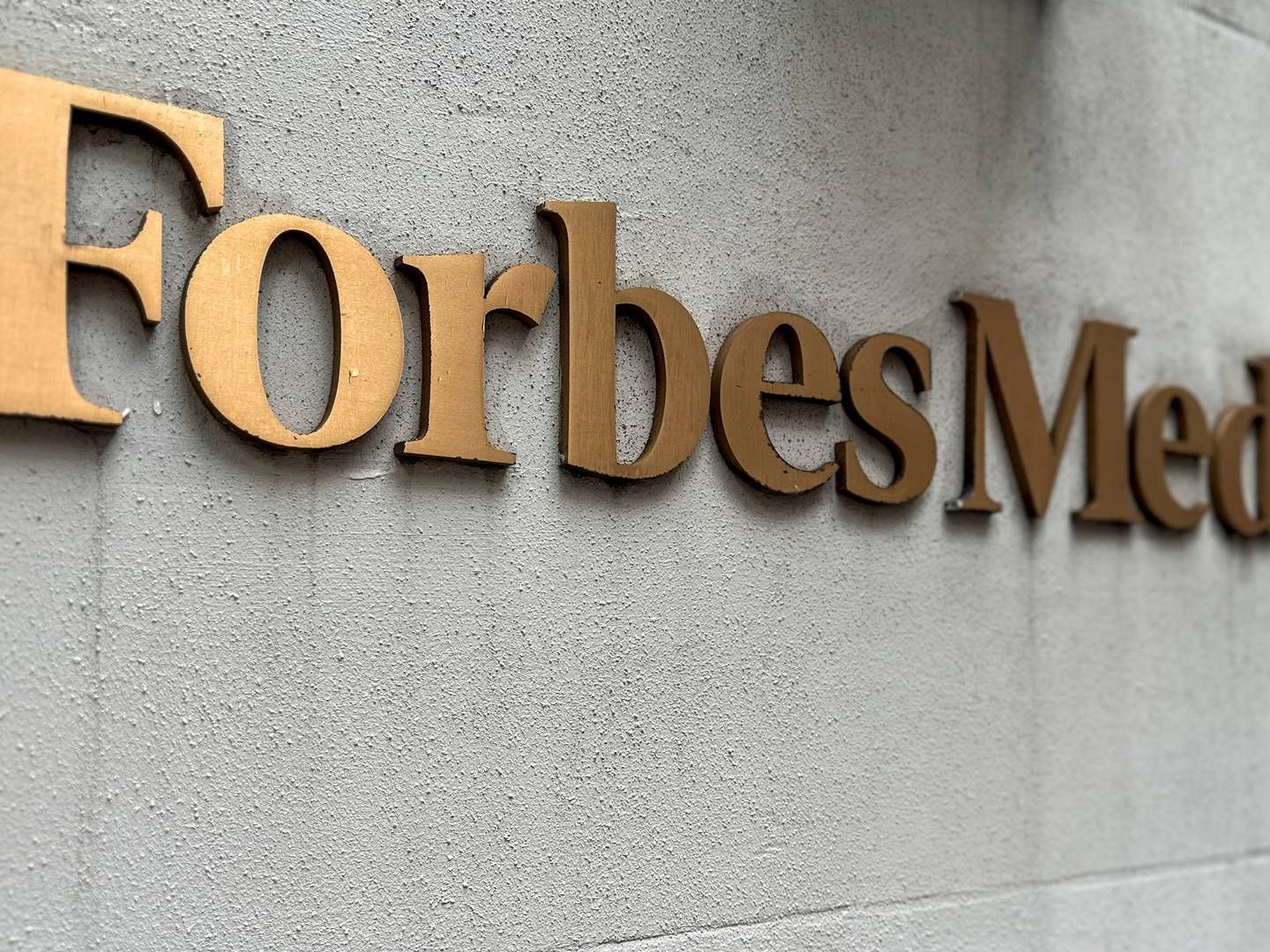 Efter The Wall Street Journal har rettet henvendelse til Forbes, er websitet lukket ned. | Foto: Roselle Chen/Reuters/Ritzau Scanpix