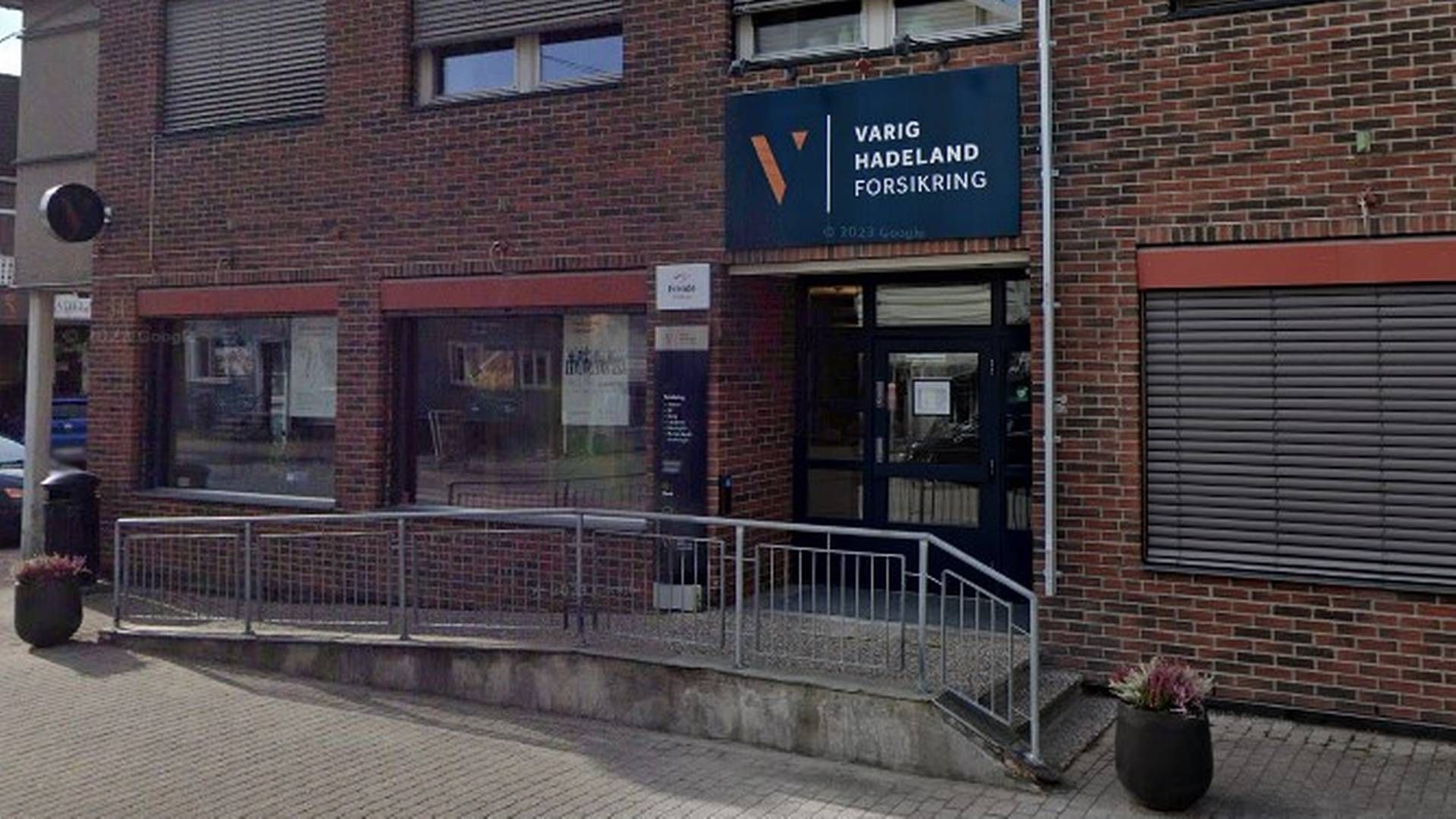 Varig Forsikring Hadelands kontor på Gran. | Foto: Skjermdump Google Earth.