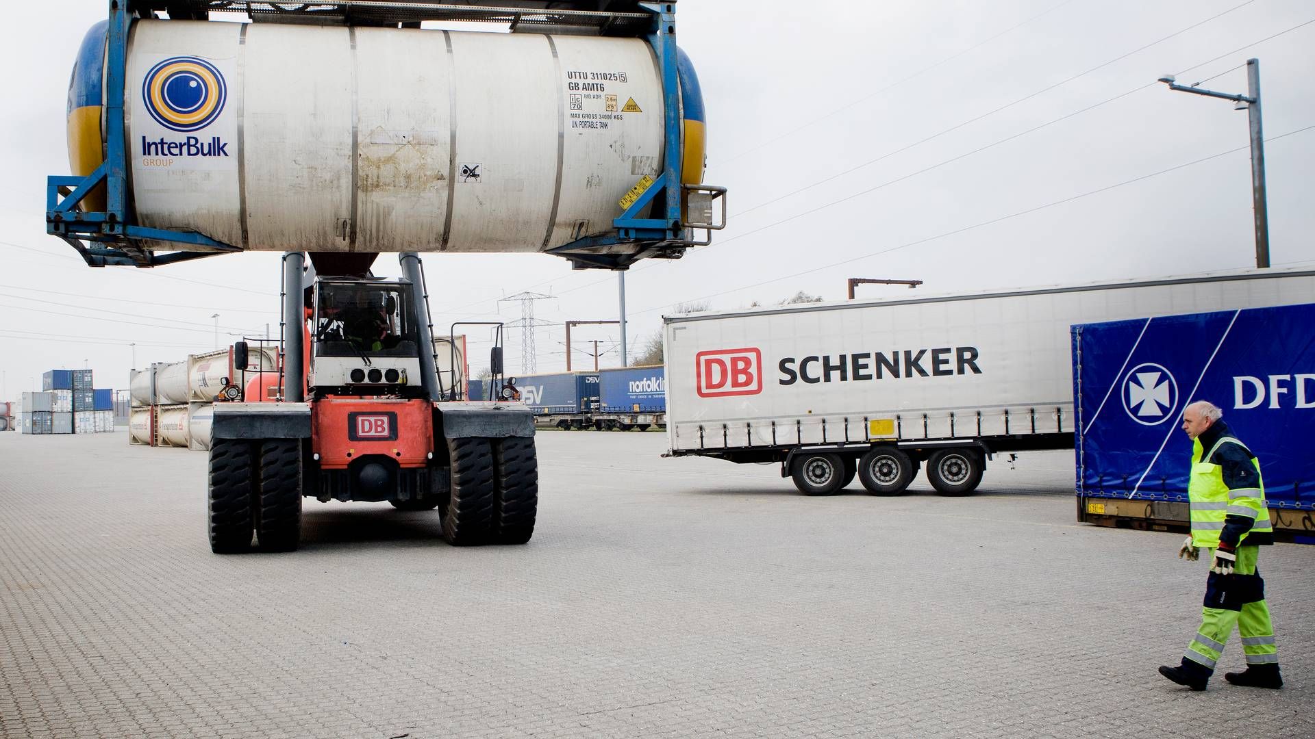 Den tyske stat prøver t skille sig af med fragtselskabet DB Schenker. | Foto: Casper Dalhoff