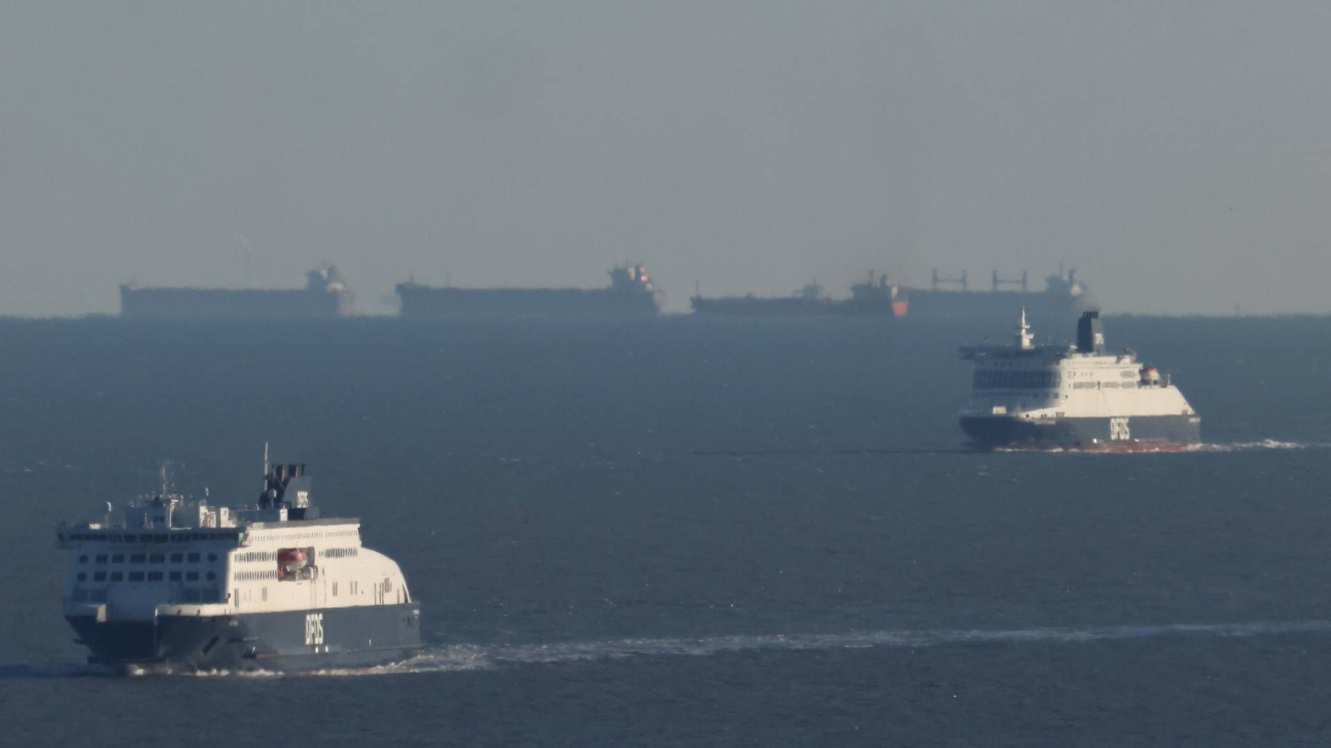 Getlink sejler bl.a. over Den Engelske Kanal, hvor DFDS også sejler. | Foto: Toby Melville/Reuters/Ritzau Scanpix