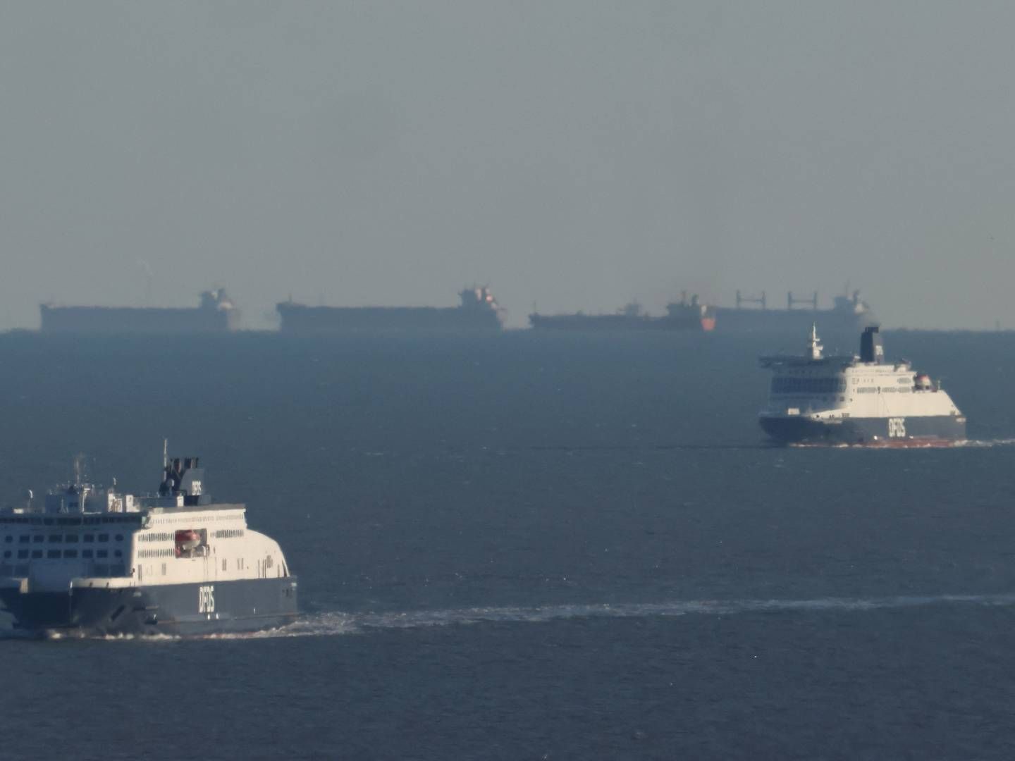 Getlink sejler bl.a. over Den Engelske Kanal, hvor DFDS også sejler. | Foto: Toby Melville/Reuters/Ritzau Scanpix