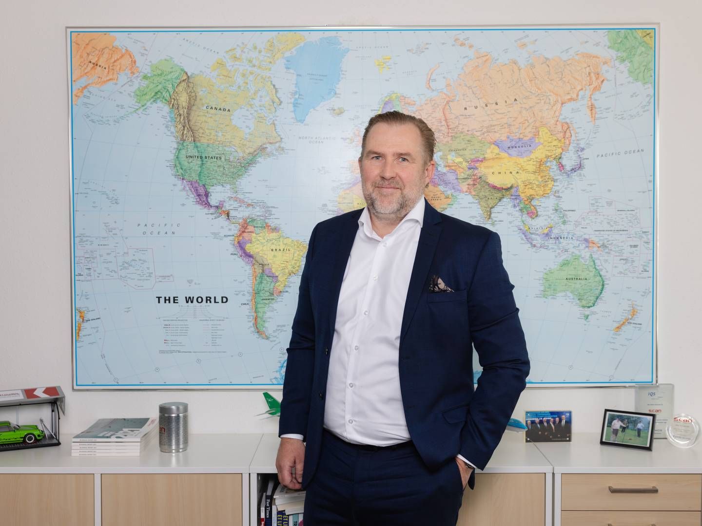 Allan Melgard, topchef i Scan Global Logistics | Foto: Gregers Tycho