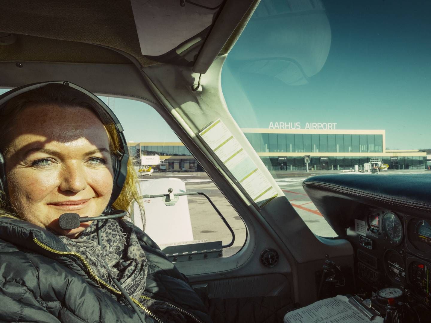 Lotta Sandsgaard, topchef i Aarhus Airport | Foto: Joachim Ladefoged