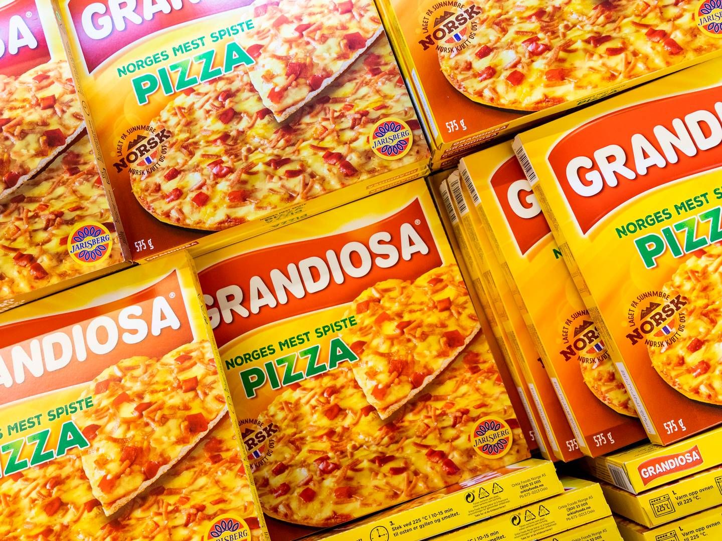 FÆRRE: Orkla Foods Norway konsentrere pizzaproduksjonen til fabrikken på Stranda. | Foto: Tore Meek / NTB scanpix