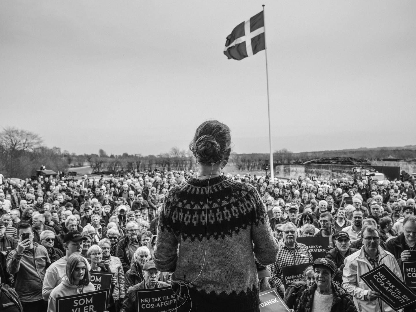 ”Ingen danskere kan være i tvivl om, hvorvidt Inger Støjberg vil have en CO2-afgift eller ej," siger Steffen Hjaltelin, stifter af Hjaltelin Stahl, om Inger Støjbergs CO2-rally, som han kalder "totalt effektiv" kampagnekommunikation. | Photo: Bo Amstrup/Ritzau Scanpix