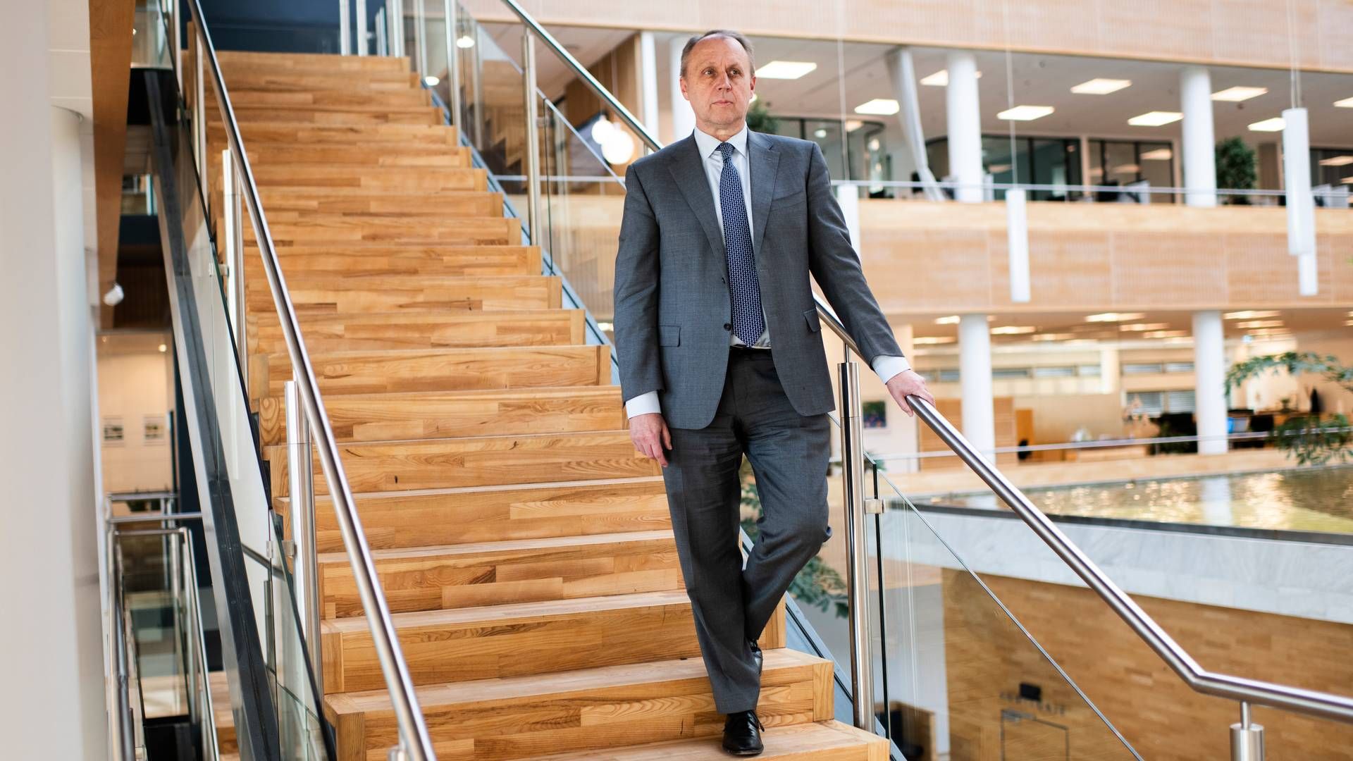 Peter Mørch Eriksen, adm, direktør i Bioporto, har fundet et ny medlem til direktionen i form at en juridisk direktør. | Foto: Gregers Tycho/Ritzau Scanpix