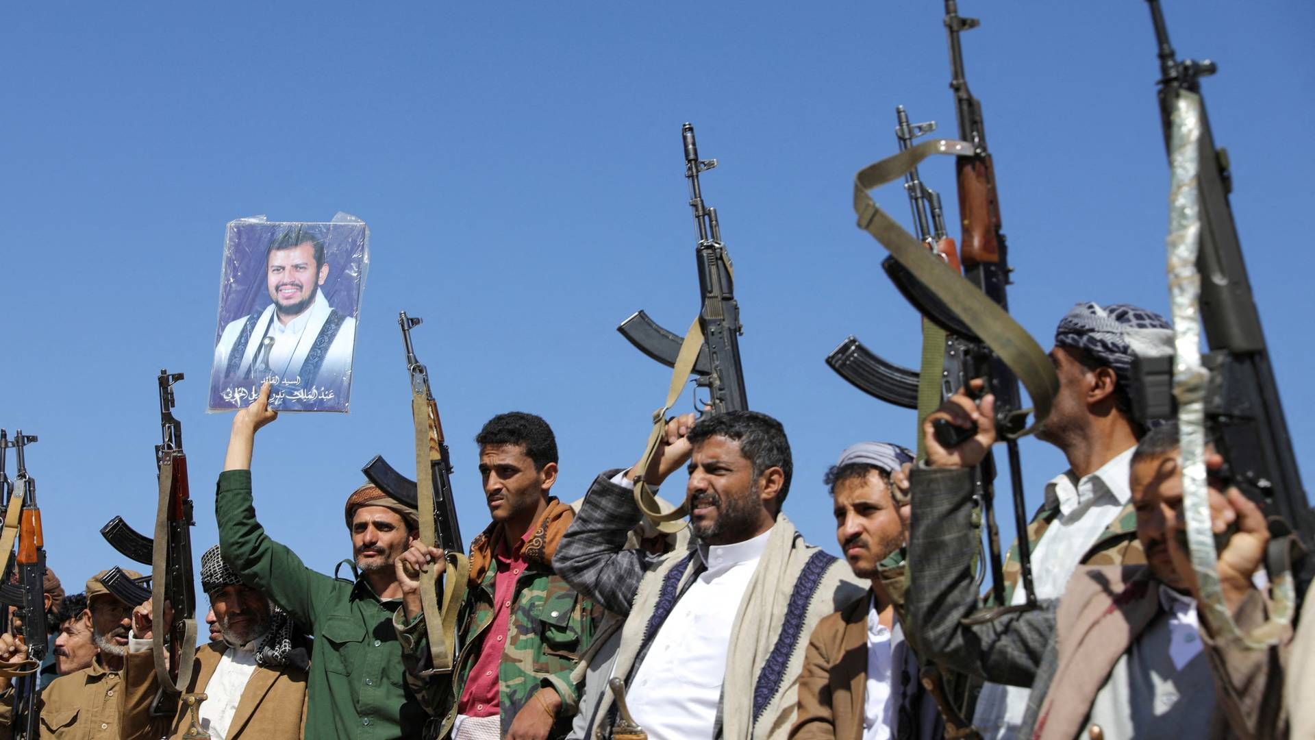Den yemenitiske Houthibevægelse har i måneder truet skibsfarten med militære angreb, og nu føjer pirateri sig til udfordringerne for shipping. | Foto: Khaled Abdullah/Reuters/Ritzau Scanpix