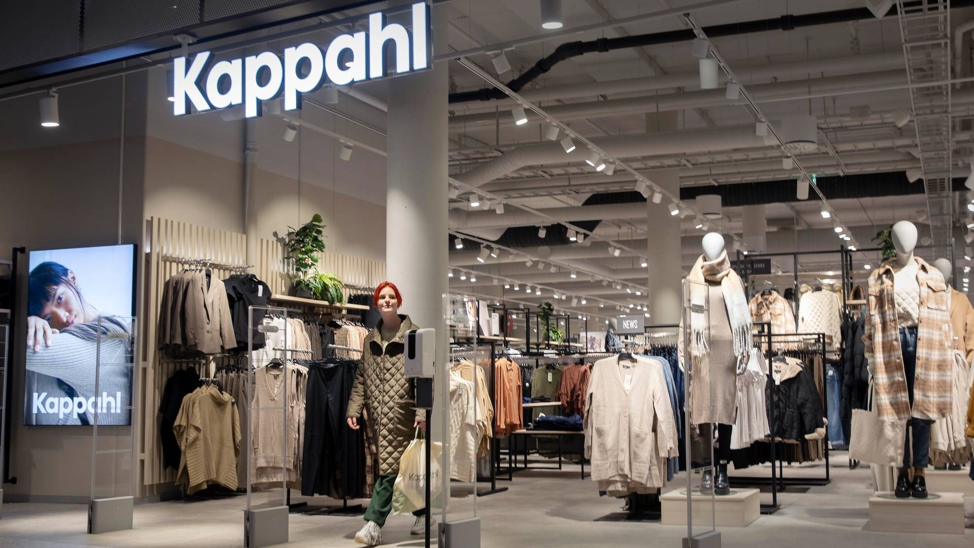 Den svenske kleskjeden Kappahl investerer stort i nytt lager. | Foto: Kappahl