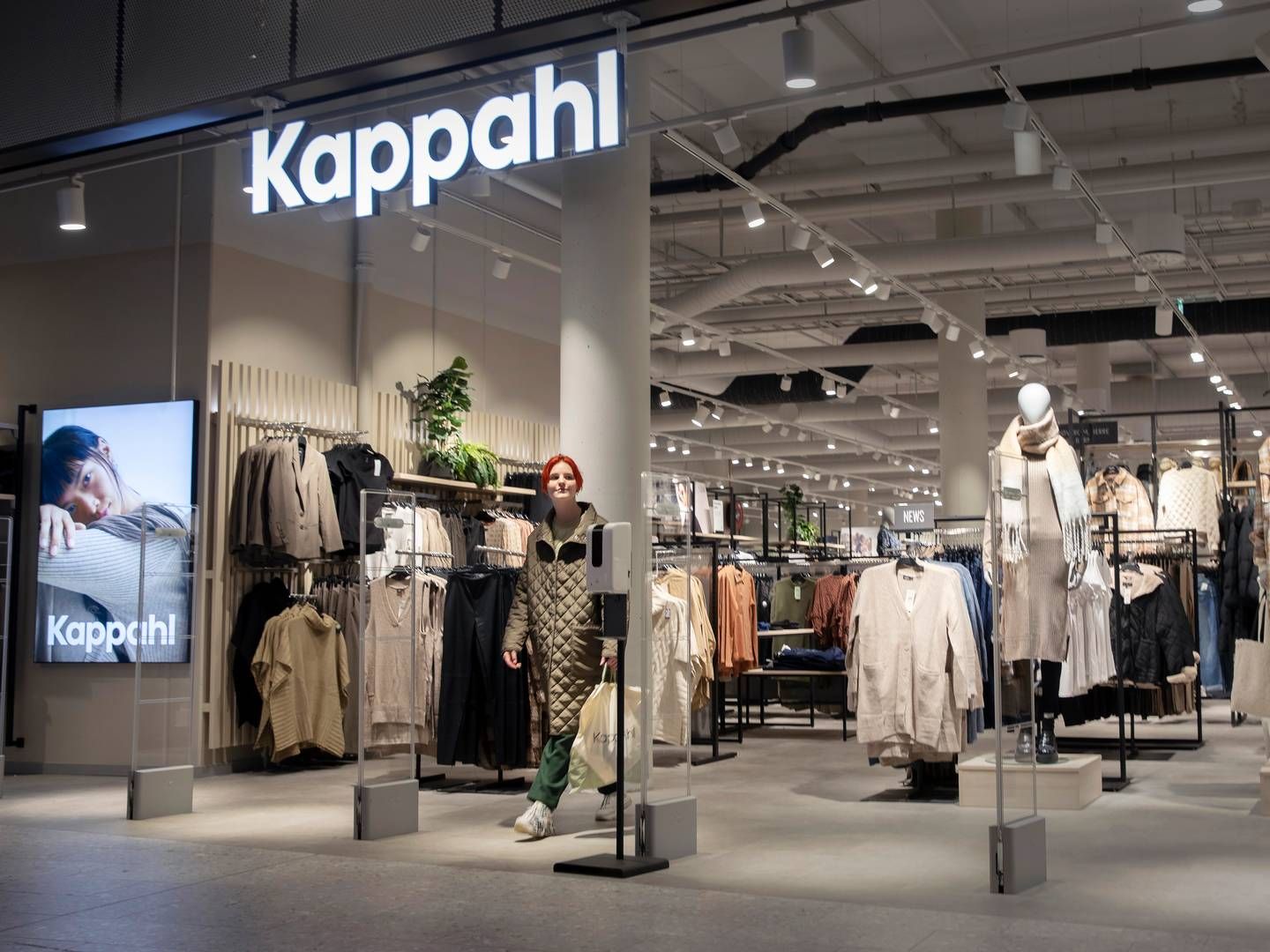 Den svenske kleskjeden Kappahl investerer stort i nytt lager. | Foto: Kappahl