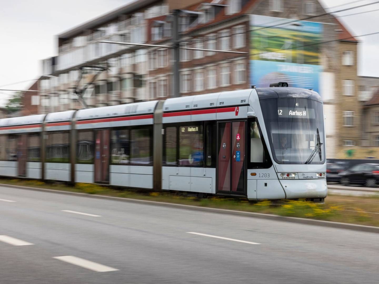 Letbanen mellem Aarhus og Grenaa har været plaget af forsinkelser. | Foto: Joachim Ladefoged/Ritzau Scanpix