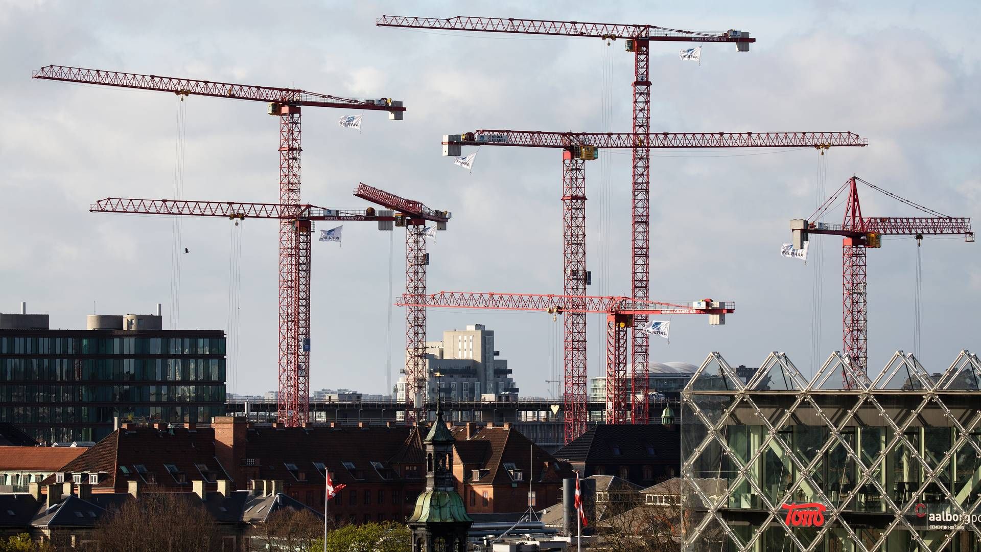 I årets første tre måneder har konkurserne særligt ramt byggebranchen, men det lysner nu, vurderer SMV Danmark. | Foto: Thomas Borberg