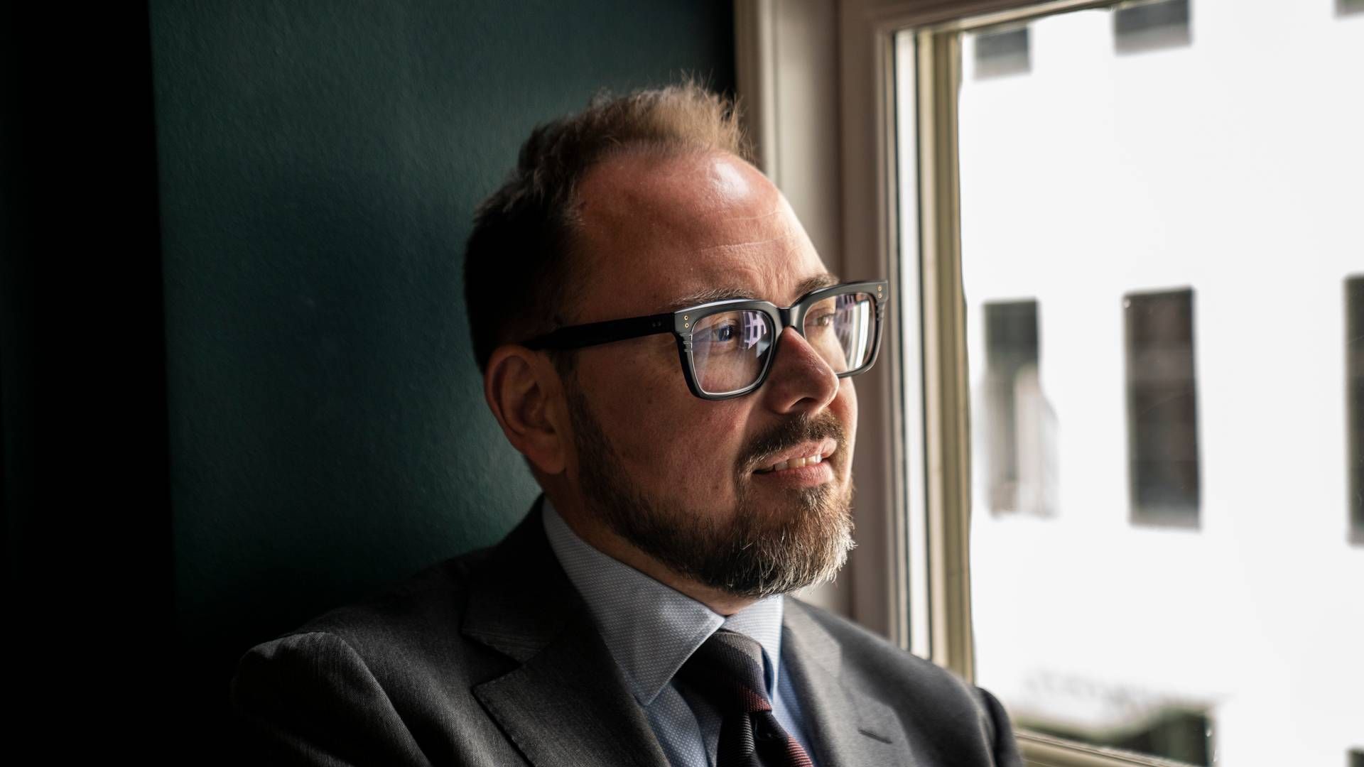 Jim Nielsen er direktør for Knowits danske forretning. Knowit voksede på det danske marked i fjerde kvartal sammenlignet med samme periode i 2022. | Foto: Stine Bidstrup