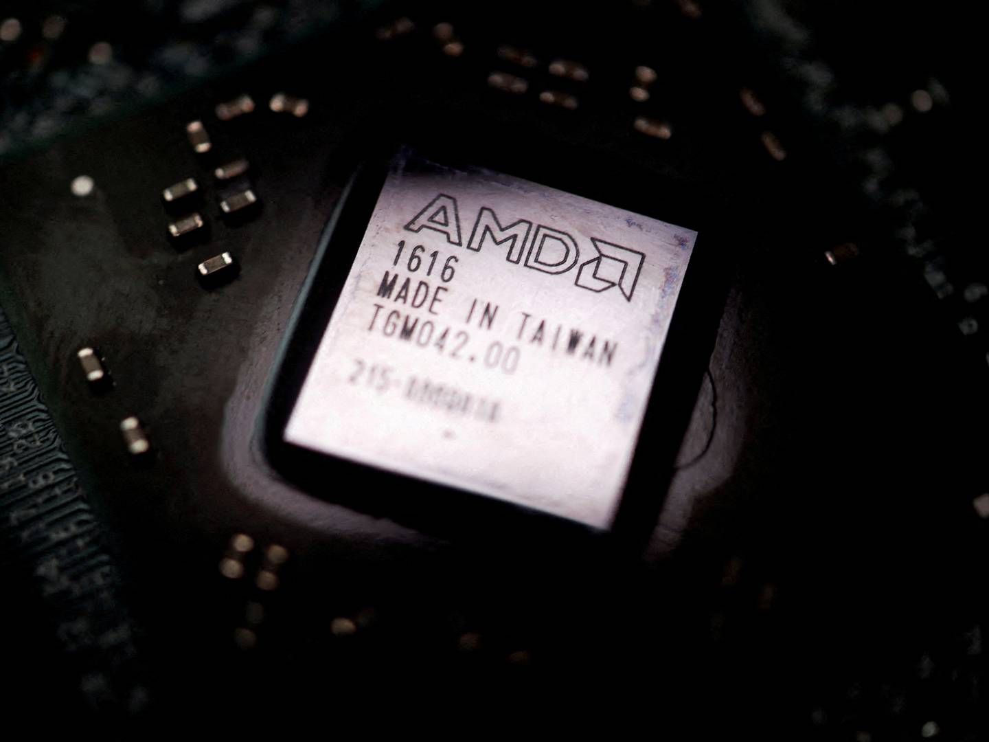 Advanced Micro Devices (AMD) rammes ligesom Intel af det kiniseisk forbud. | Foto: Florence Lo/Reuters/Ritzau Scanpix