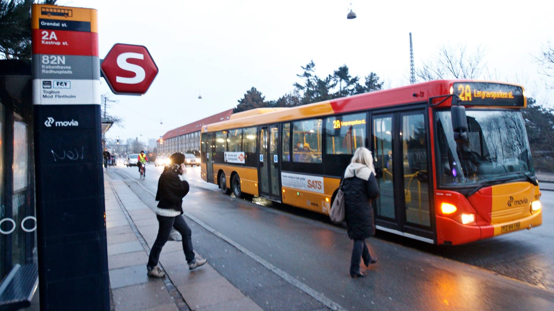 Trafikselskabet Movia oplever stor interesse fra virksomheder, som vil finansiere buslinjer eller ekstra busafgange til virksomhedernes adresser. | Foto: Jens Dresling/Politiken/Ritzau Scanpix