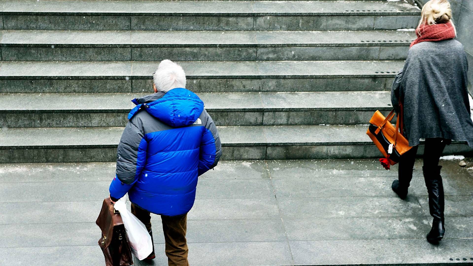 Antallet af personer i folkepensionsalderen, som er i beskæftigelse, er steget med knap 7000 det seneste år. | Foto: Jens Dige/Ritzau Scanpix