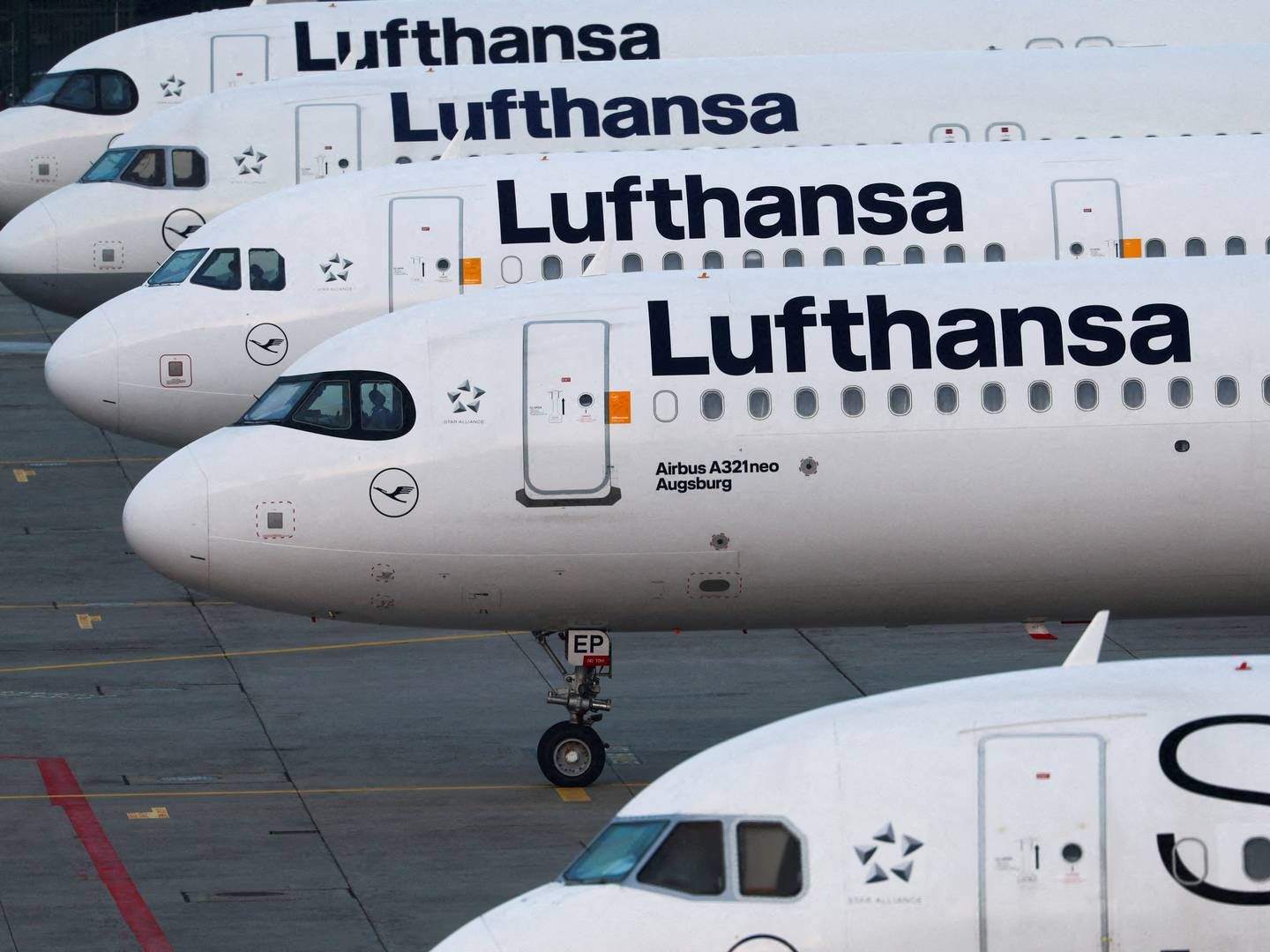 Lufthansa-aktien falder 1,5 pct. | Foto: Kai Pfaffenbach/Reuters/Ritzau Scanpix