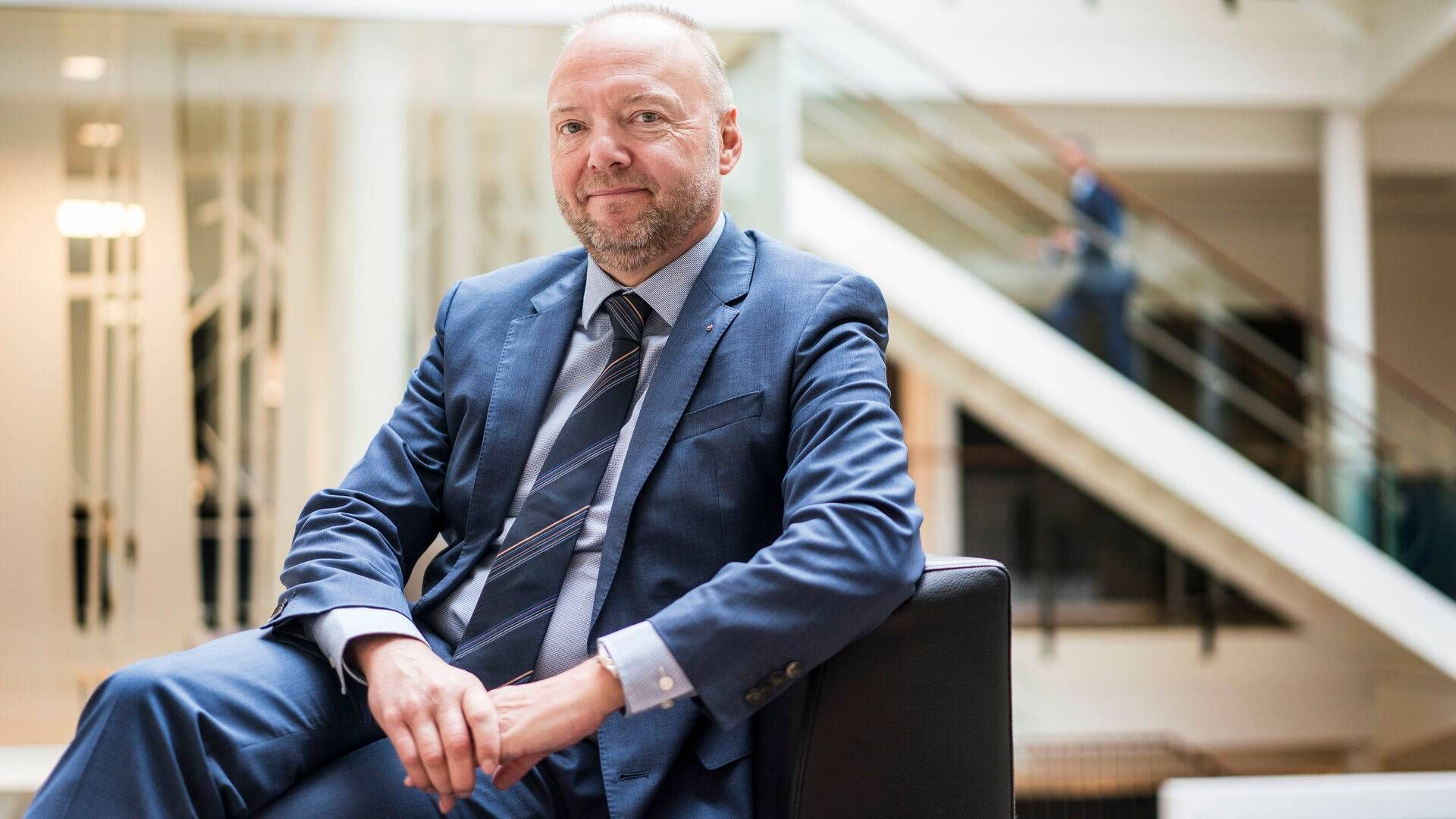 "Vi skal gennemse vores butiksnetværk," siger Jeff Gravenhorst, formand for Coop Danmark, om forestående effektiviseringer i Coop. | Foto: Bidstrup Stine/Ritzau/Ritzau Scanpix