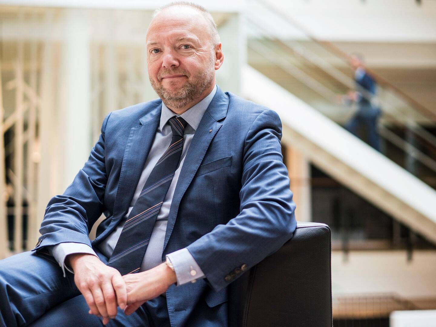 "Vi skal gennemse vores butiksnetværk," siger Jeff Gravenhorst, formand for Coop Danmark, om forestående effektiviseringer i Coop. | Foto: Bidstrup Stine/Ritzau/Ritzau Scanpix