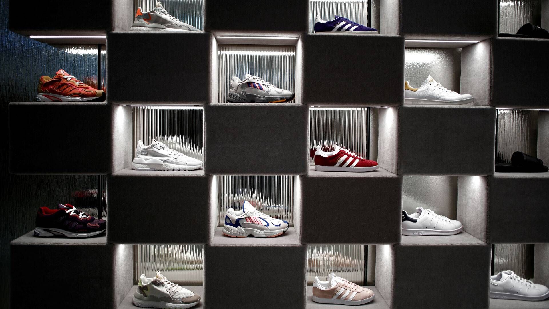 Forbrugerne søger mod lettere sneakers fra Adidas ifølge storbank. | Foto: Benoit Tessier/Reuters/Ritzau Scanpix