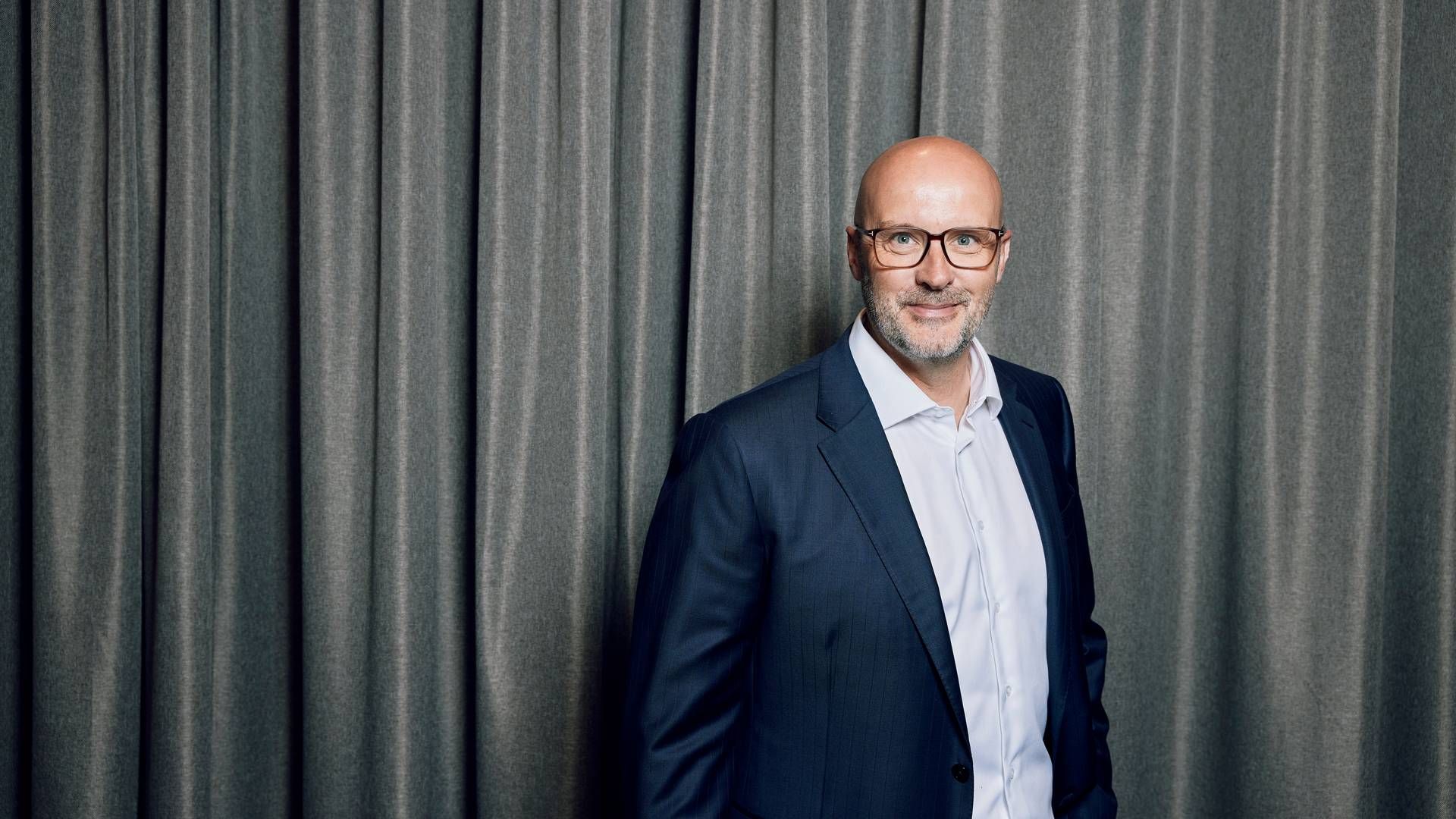 Analytikere afventer den nye strategi, som Jyske Bank-topchef Lars Mørch ventes at offentliggøre senere i år. | Foto: Jyske Bank