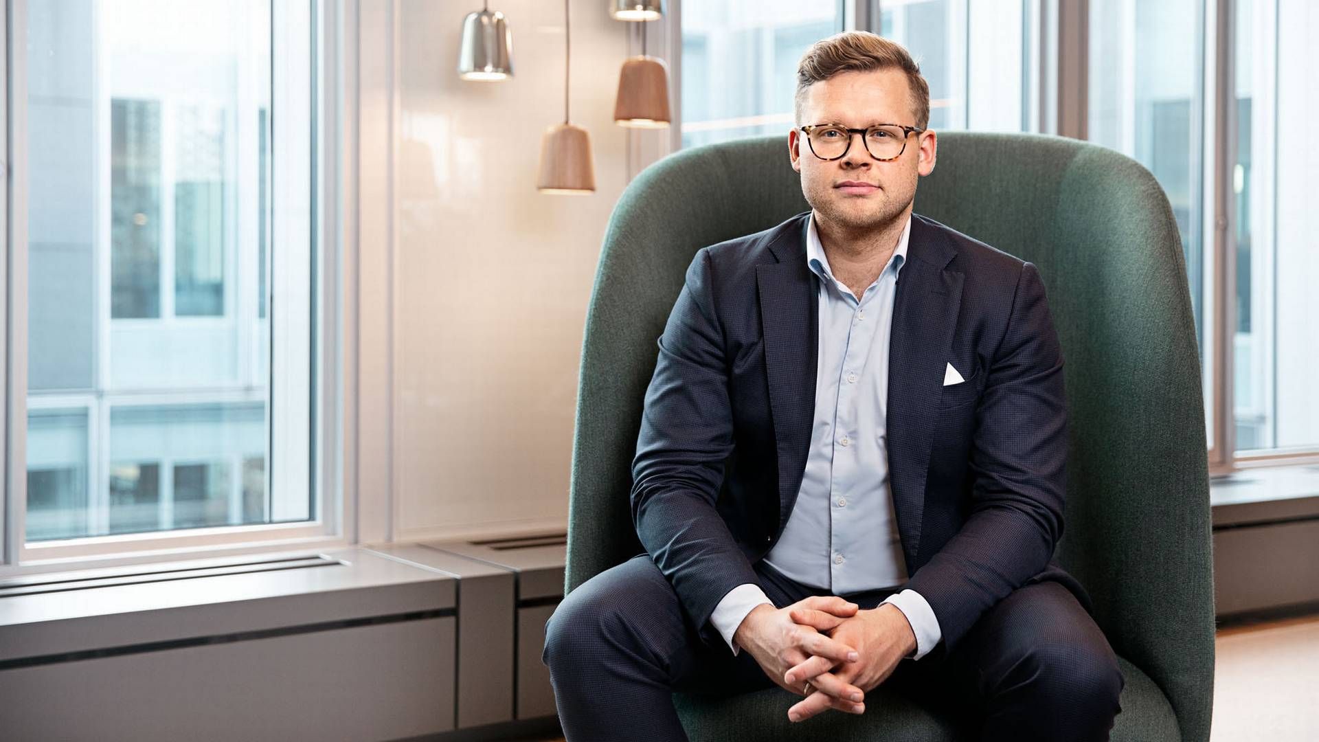 Jakob Højland er udnævnt til ny vice president og global head of SaaS commercial i Simcorp. PR-foto