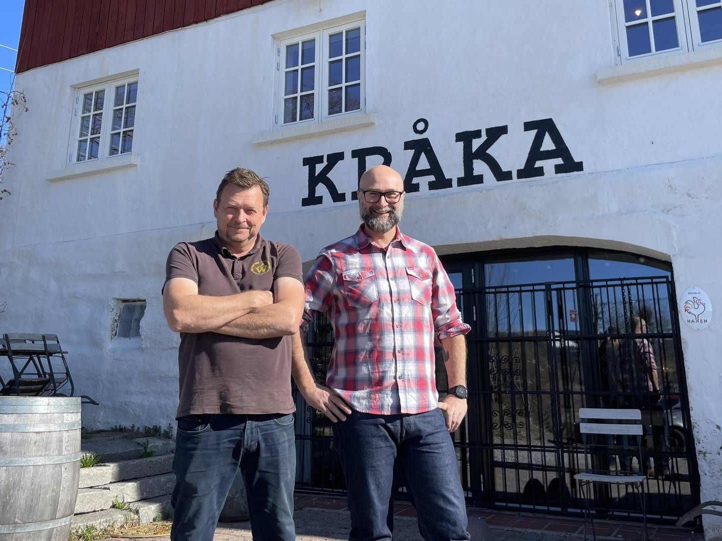 «Kråka Bar» utgjør en viktig del av konseptet og omsetningen til Wettre Bryggeri, forteller daglig leder Marius Hansen i Wettre Bryggeri. | Foto: Synnøve Prytz Berset