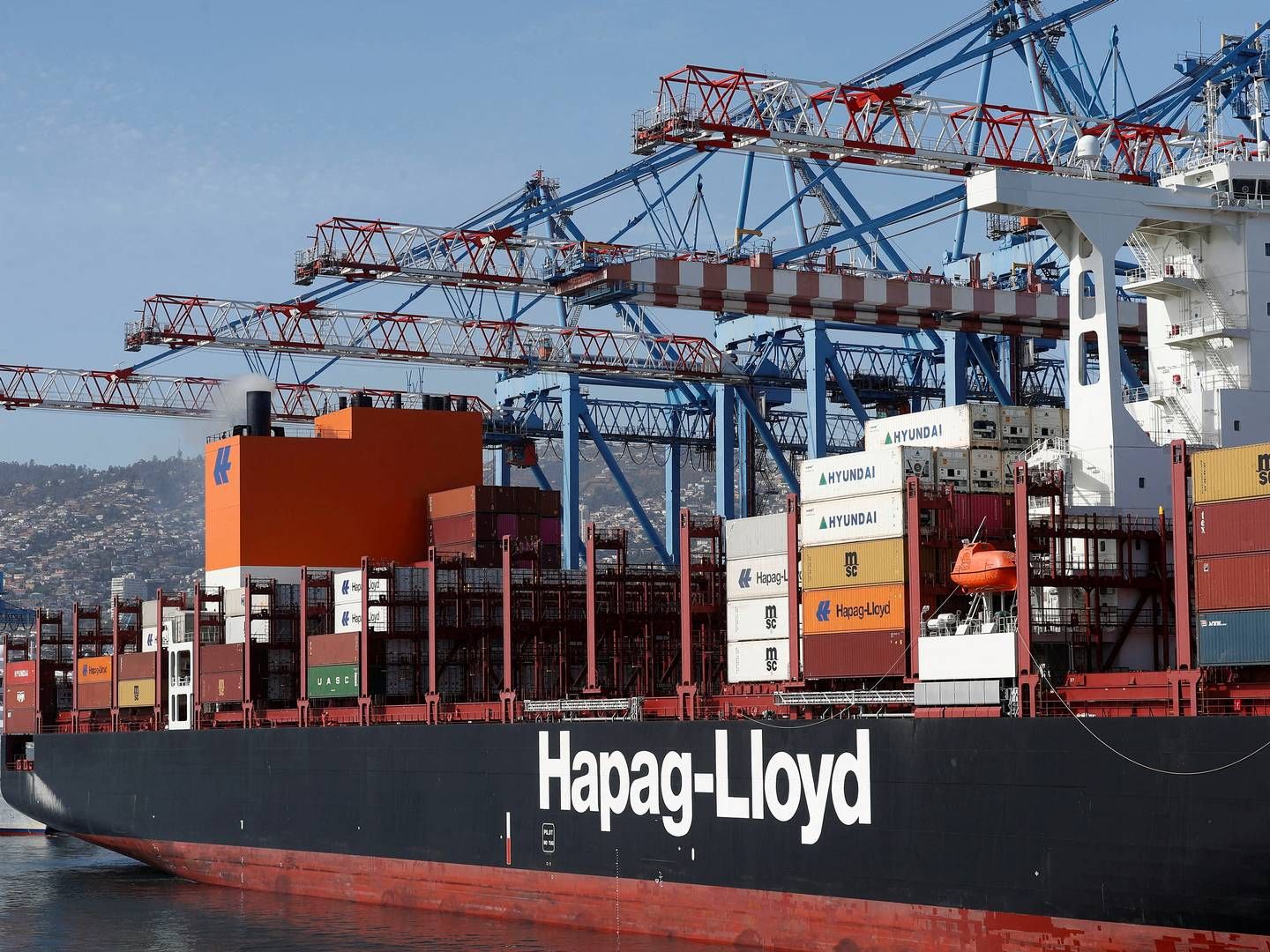 Shipping and terminal operations are the core elements of Hapag-Lloyd's new strategy. | Photo: Rodrigo Garrido/Reuters/Ritzau Scanpix
