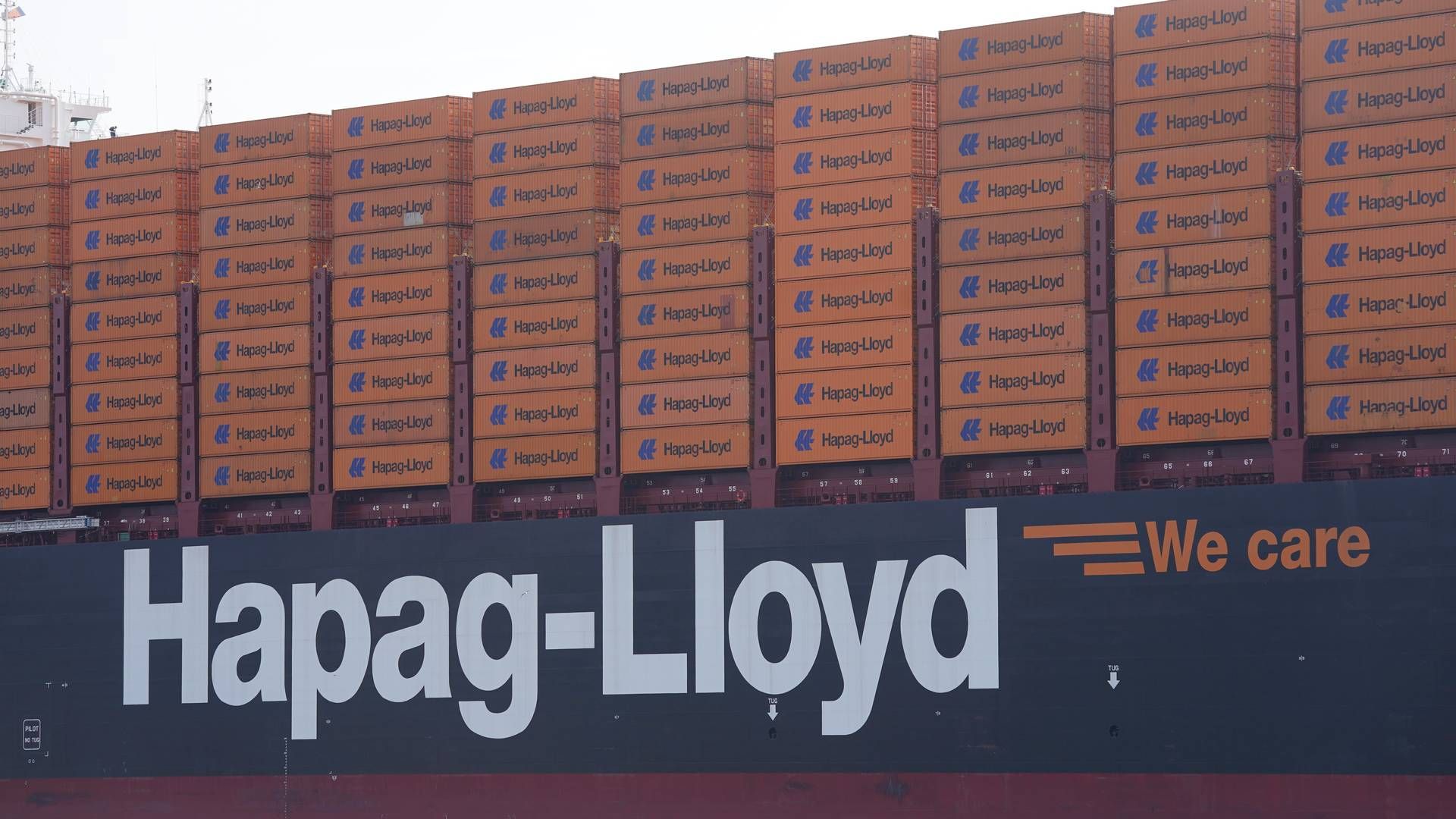 Hapag-Lloyd og skibsejeren Seaspan vil ombygge fem containerskibe, så de kan sejle på grøn metanol. | Foto: Marcus Brandt/AP/Ritzau Scanpix