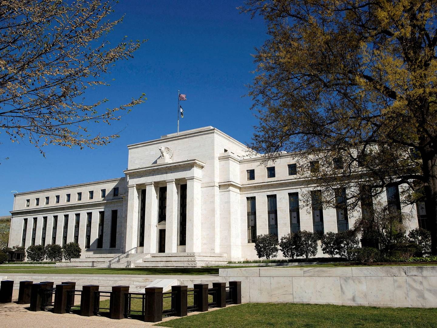 Federal Reserve er centralbanken i USA. | Foto: Joshua Roberts