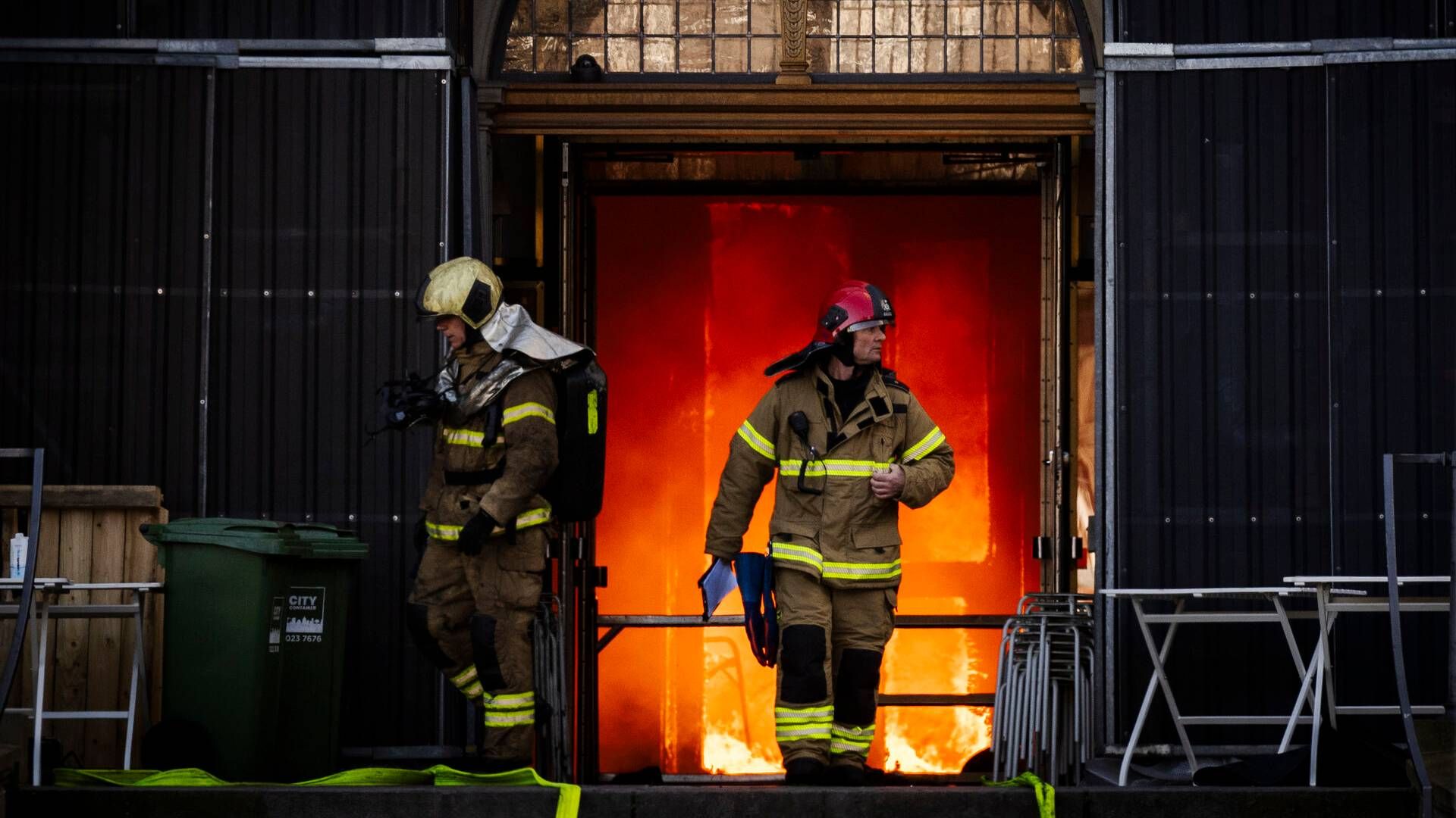 Tirsdag udbrød der brand i børsbygningen, der var et af Københavns ældste huse