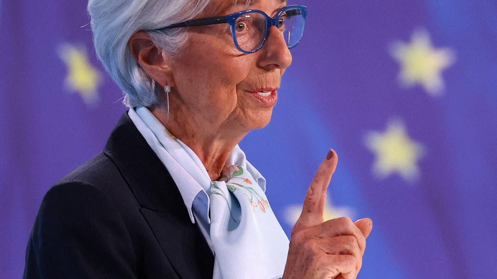 Christine Lagarde er chef for ECB. | Foto: Kai Pfaffenbach