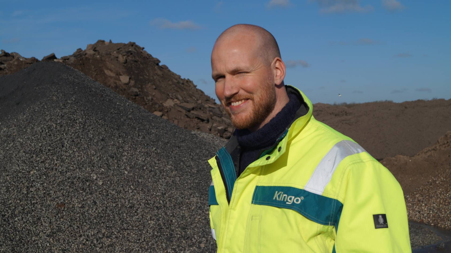 Jarl Kristensen har erfaring fra forskellige stillinger i affalds- og logistikbranchen og har senest været et år i Nordic Waste, der omkring årsskiftet fyrede alle sine ansatte som følge af det omfattende jordskred på virksomhedens grund. | Foto: Kingo Recycling/PR