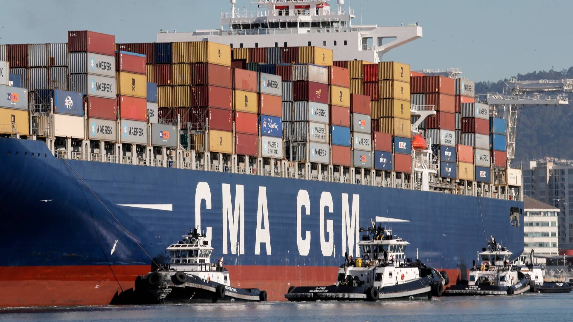 Opkøbet af Bolloré Logistics er nu tæt på at falde endeligt på plads for den franske shippingkoncern CMA CGM. | Foto: Michael Macor/AP/Ritzau Scanpix